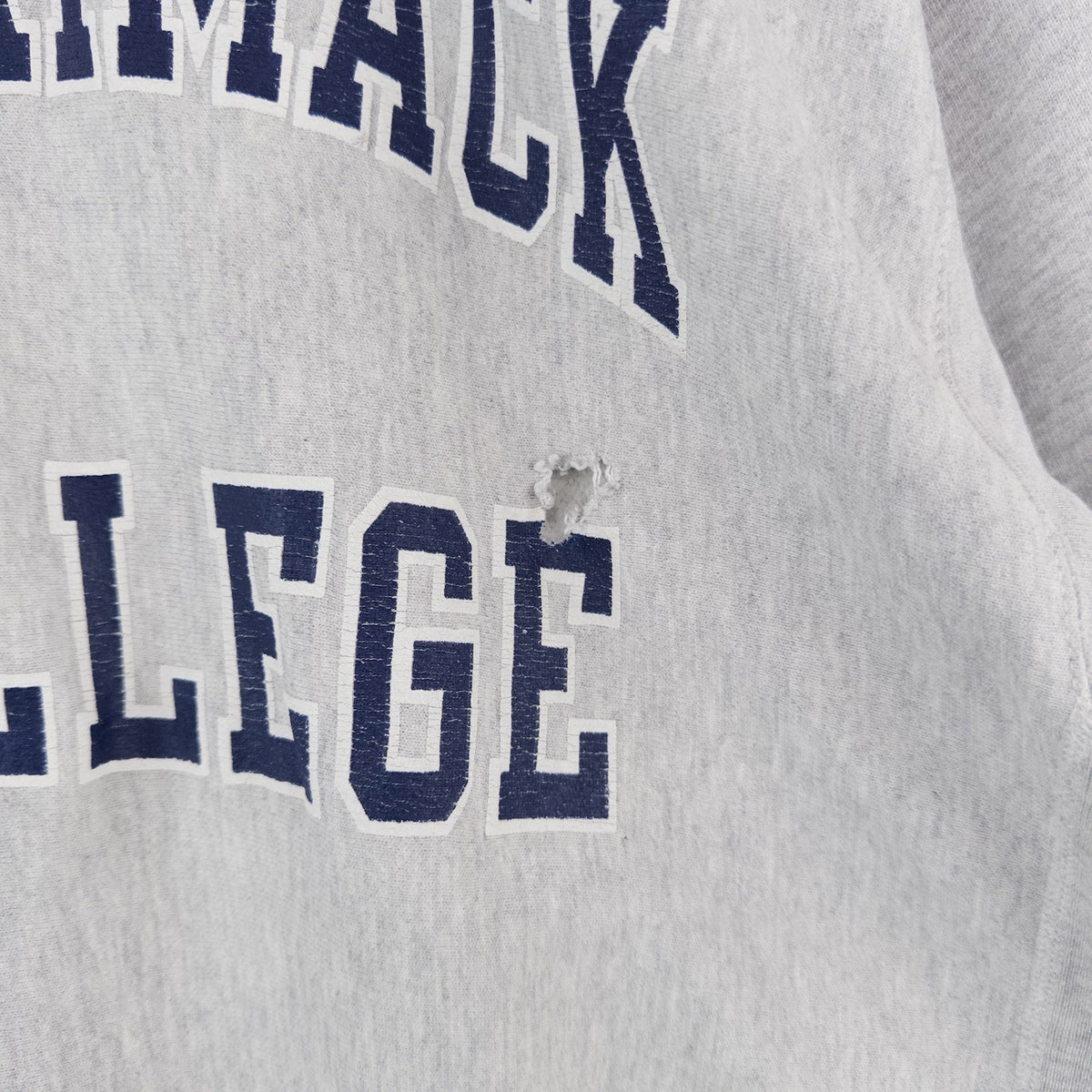 90’s Vtg Merrimack Champion Reverse Weave Sweatshirt XL Crewneck Grey *Read