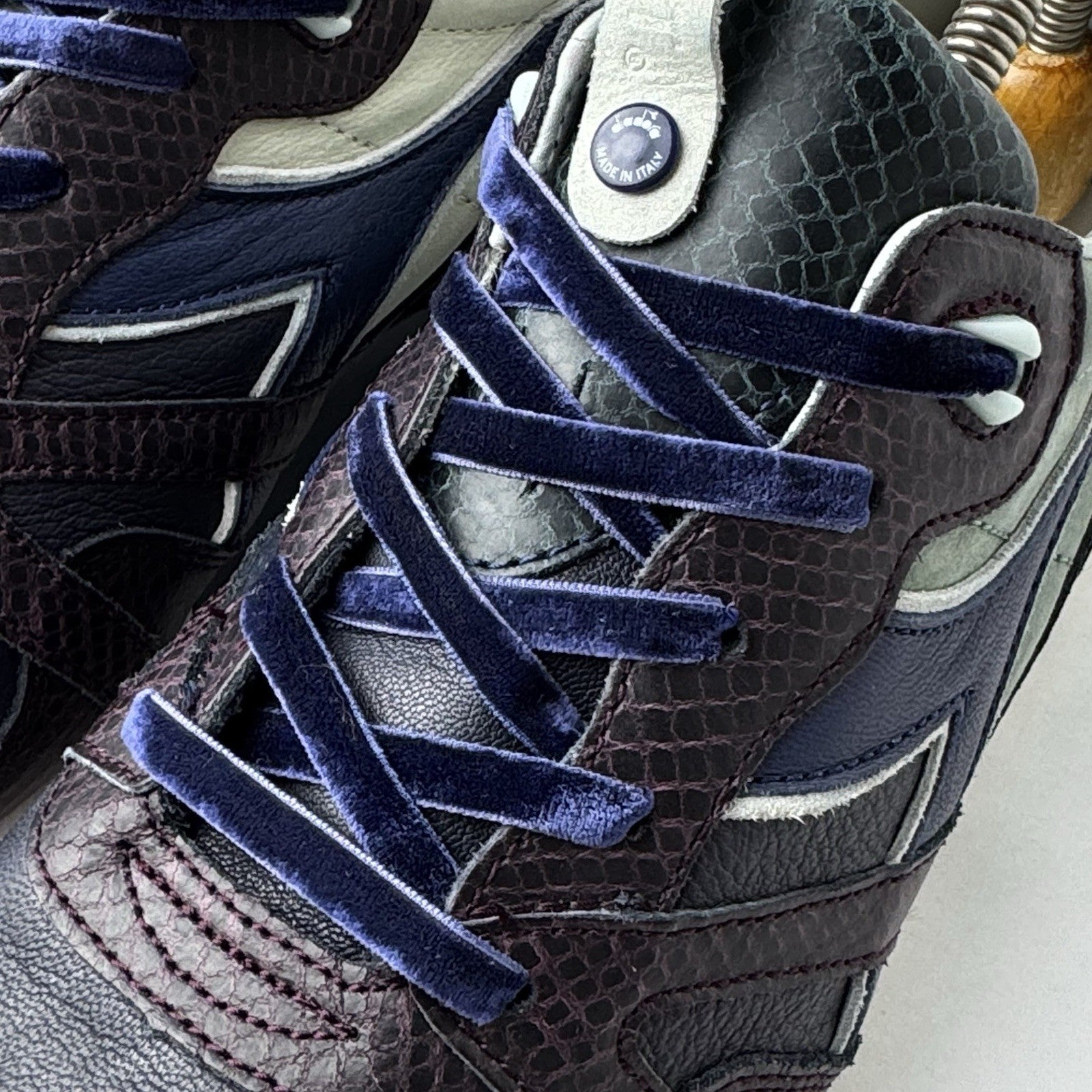 Diadora x BAIT N9000 Notti Veneziane Summer Night Leather Snakeskin Men’s US 9.5