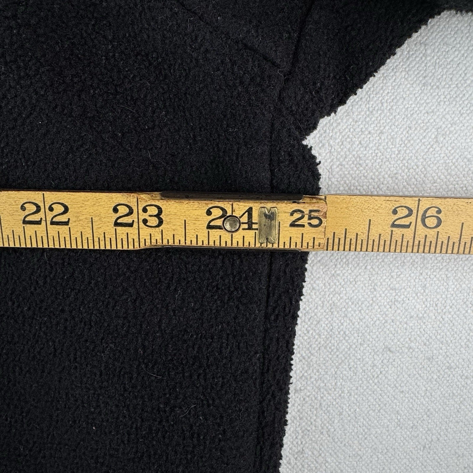 90’s Vtg J. Crew Oarsman Black Fleece Pullover 1/4 Zip Men’s Large Made in USA