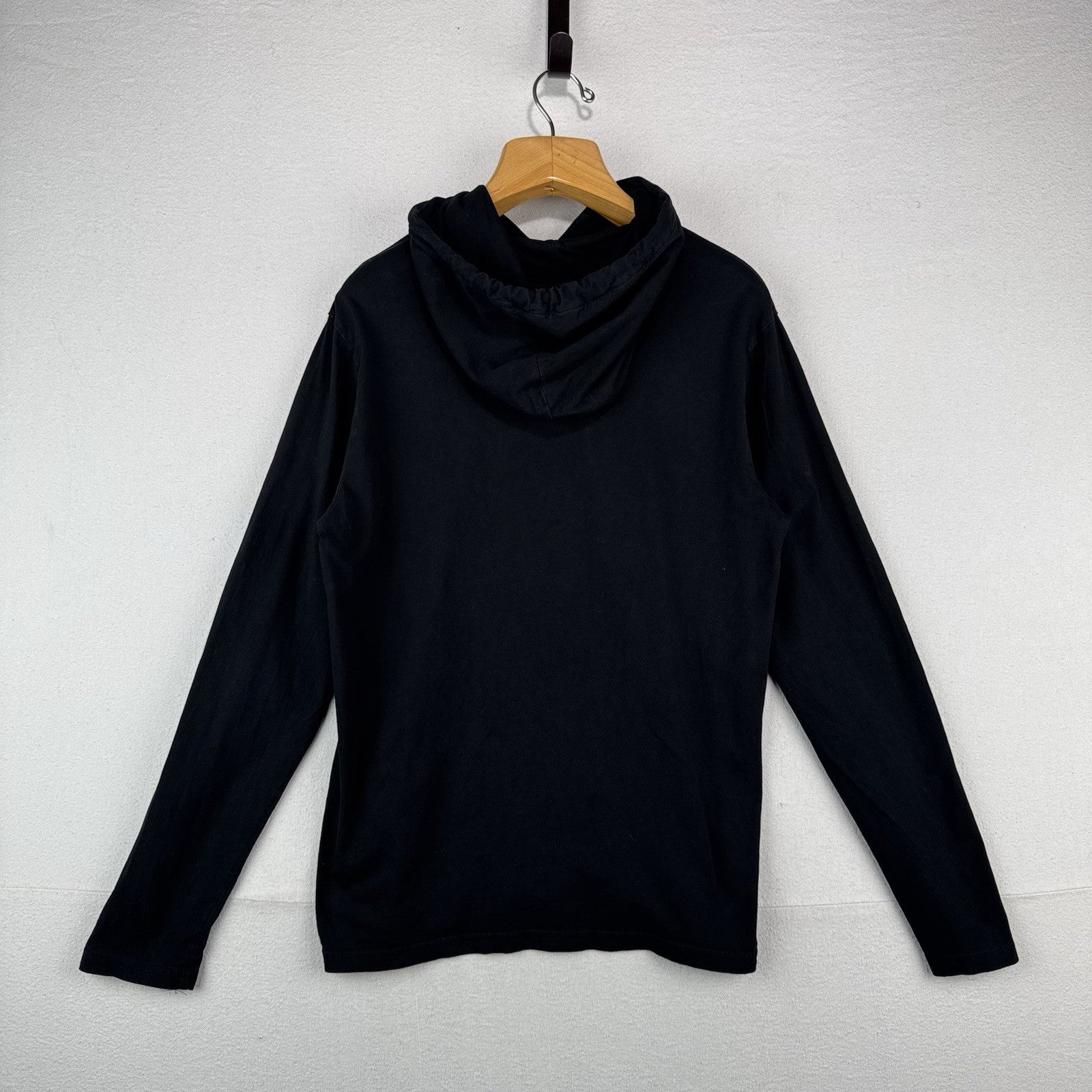 Polo Ralph Lauren Big Crest Lightweight Black Hoodie Men’s M Classic Fit *Read