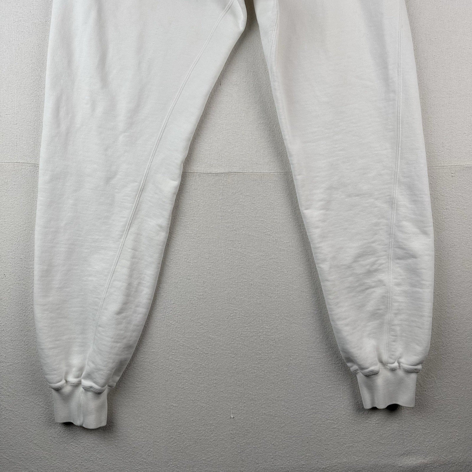 90's Vintage Polo Ralph Lauren Men's M White Soft Jogger Sweatpants Relaxed Fit