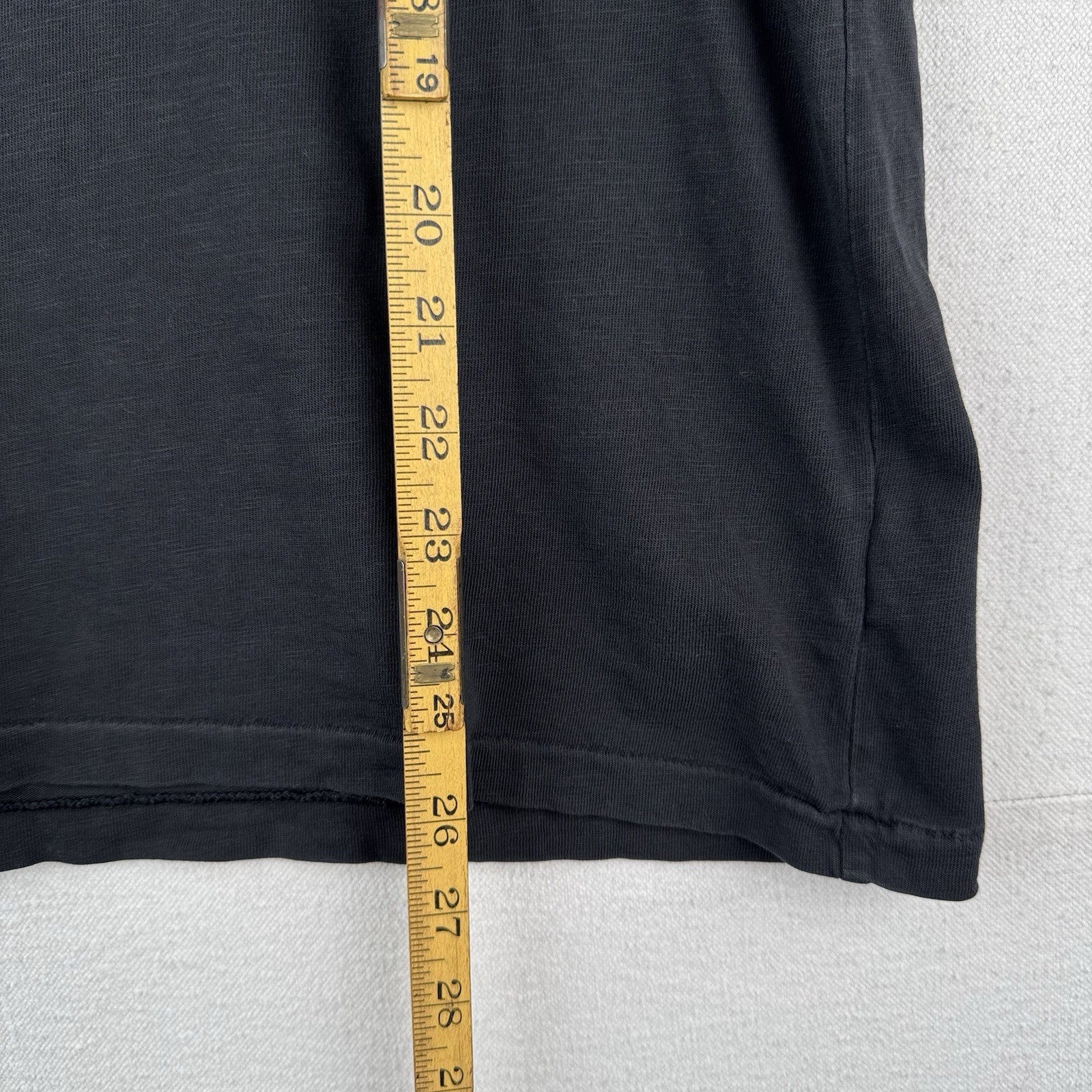 Polo Ralph Lauren Mens M Quality Goods T-Shirt Black RL 5th Avenue Custom Fit