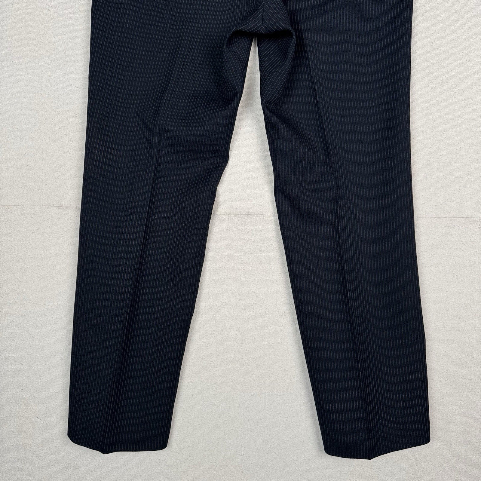 Vintage 70's 80's Levi’s Action Slacks Blue Pinstripe Men’s Fits 38X31 Made USA