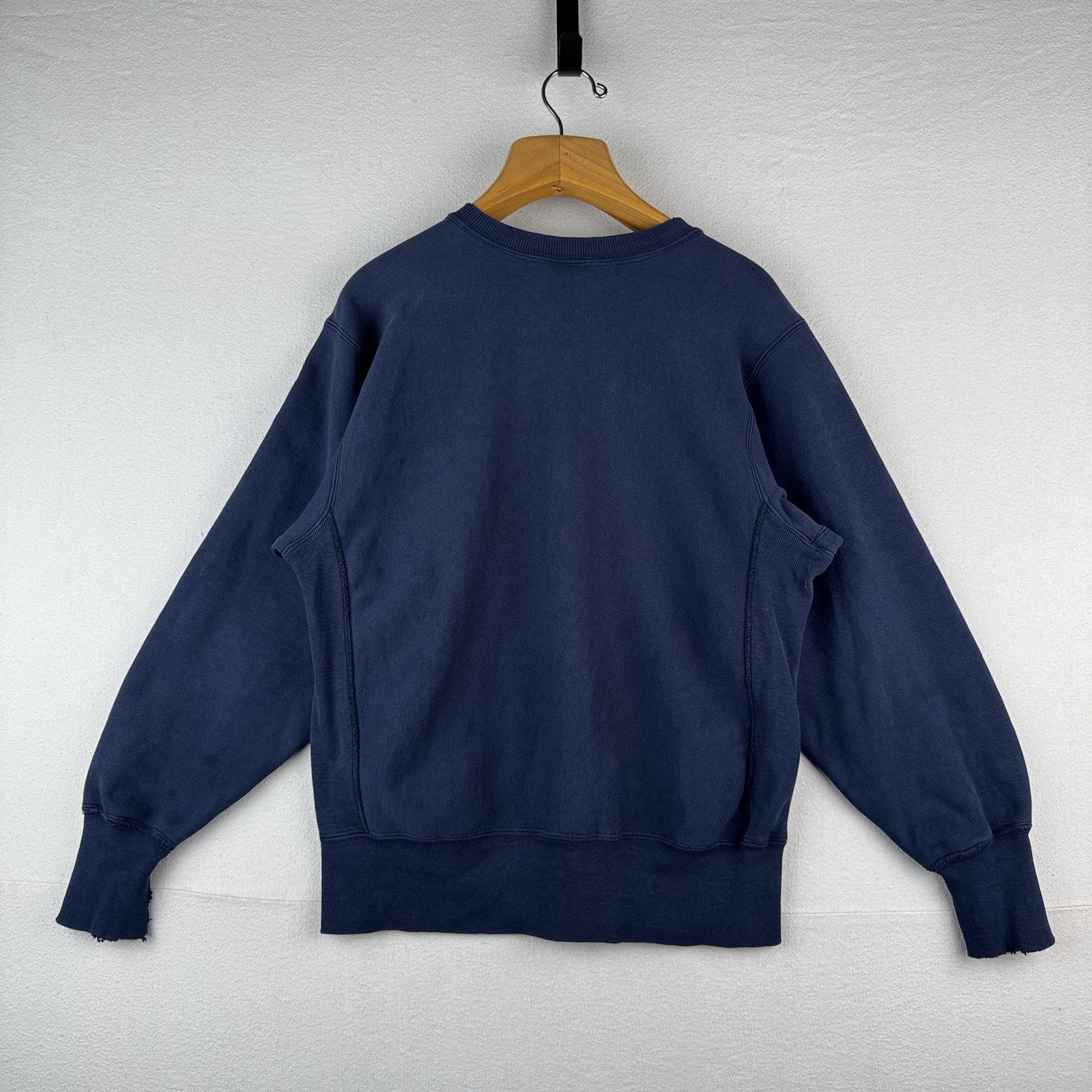 80's Vtg Champion Reverse Weave "Kennedy" Men's L Sweatshirt Crew Neck USA *Read