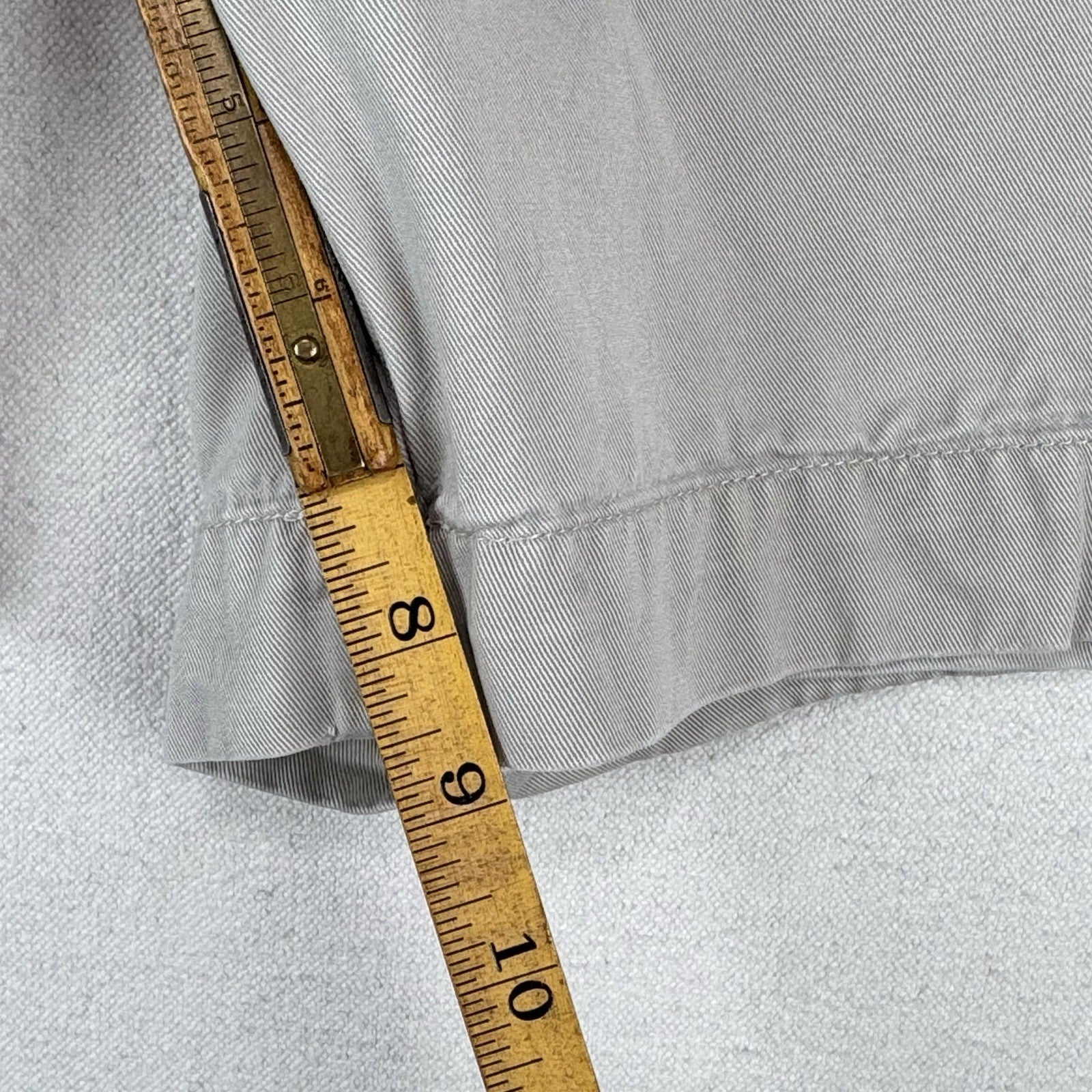 90's Vintage Polo Ralph Lauren Men's 35x9 Prospect Tan Chino Shorts