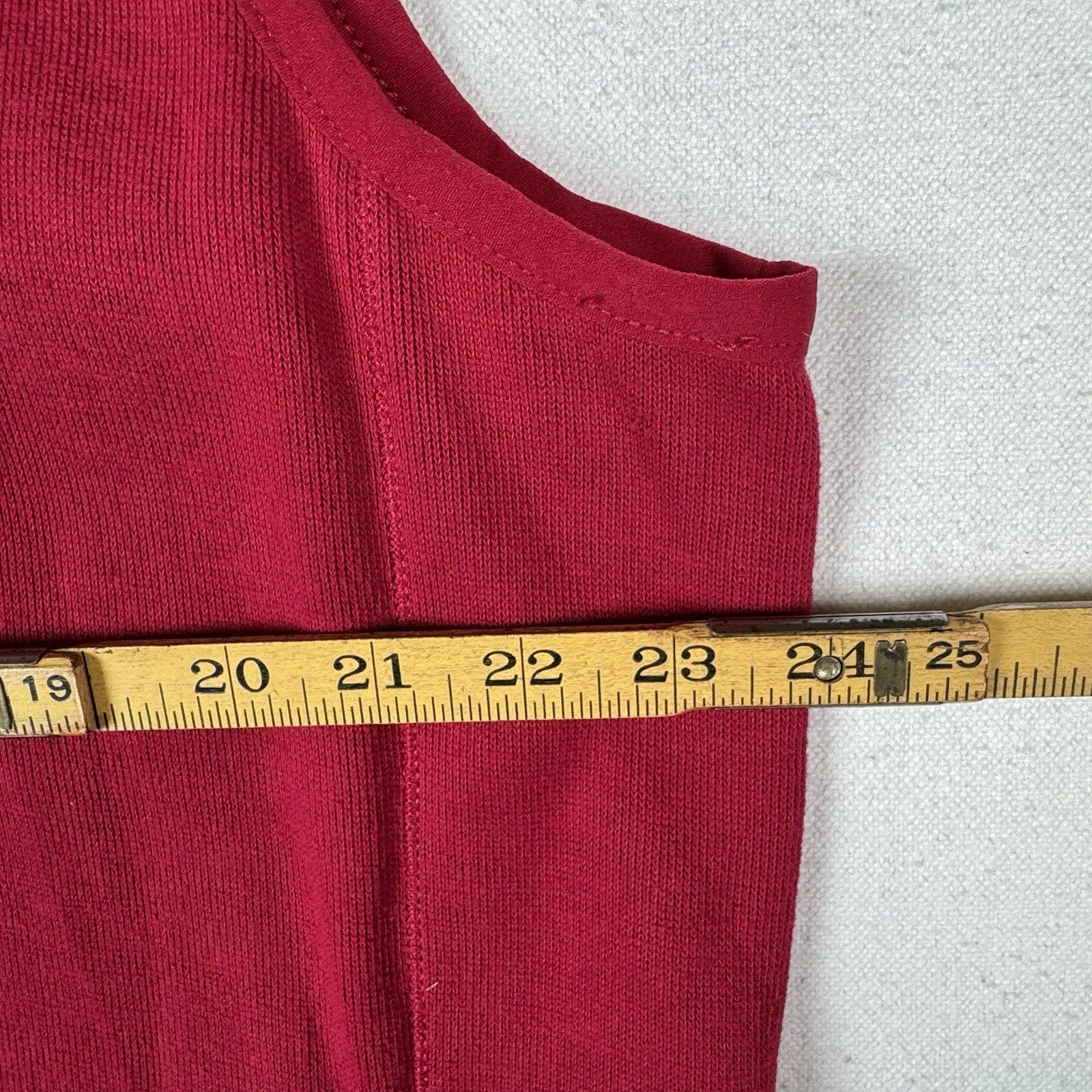 Polo Ralph Lauren Sweater Vest Zip Up Red 100% Cotton Men’s XL