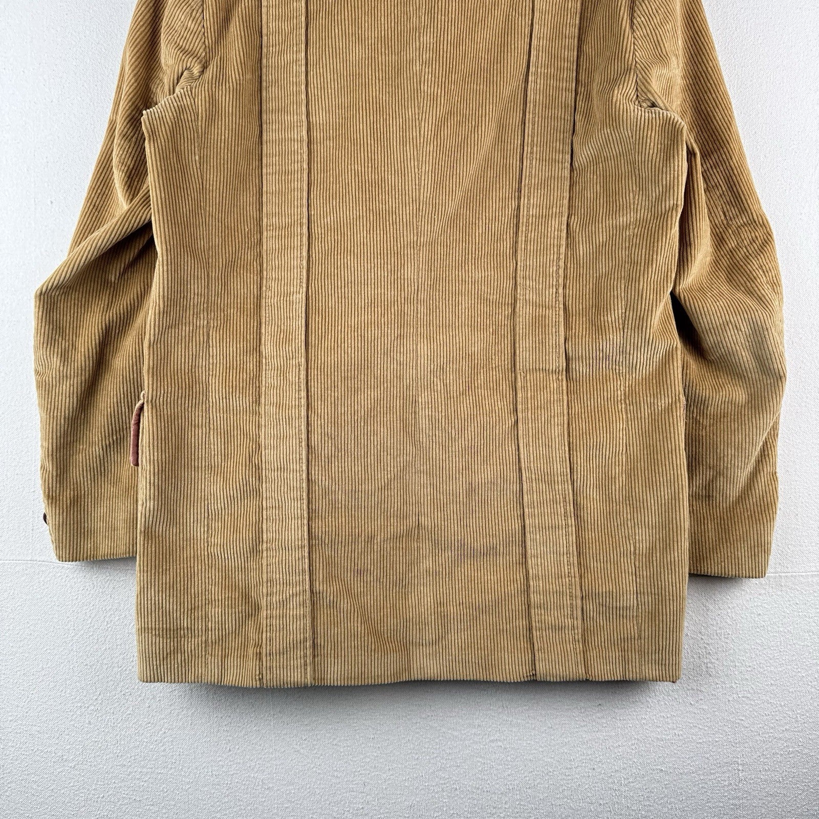 60s/70s Vtg L.L. Bean Camel Corduroy Norfolk Field Jacket Men’s 40 (Fit 38”) USA