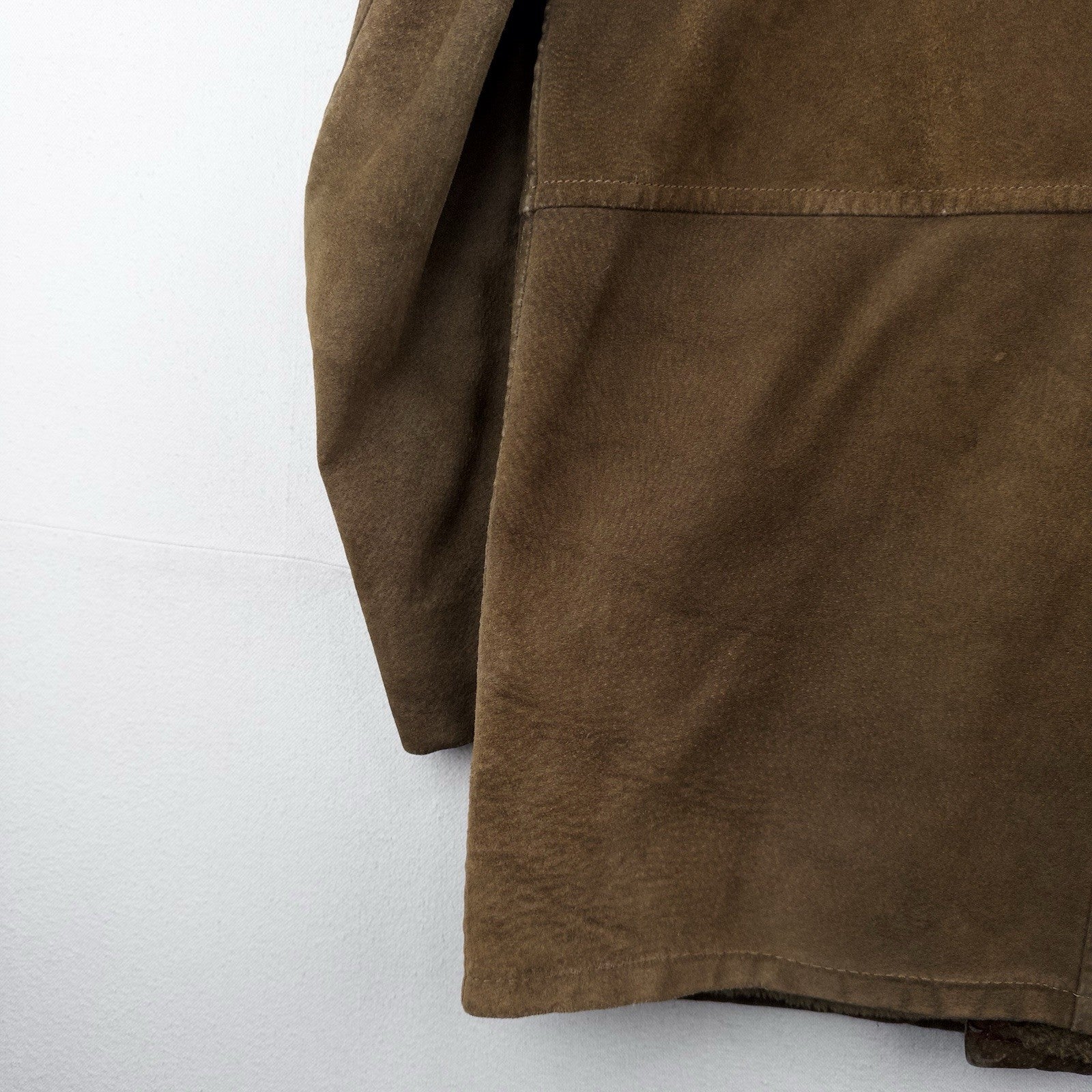 60’s Vtg Lakeland Suede Shearling Rancher Jacket Sherpa Collar Men’s 40 Long USA