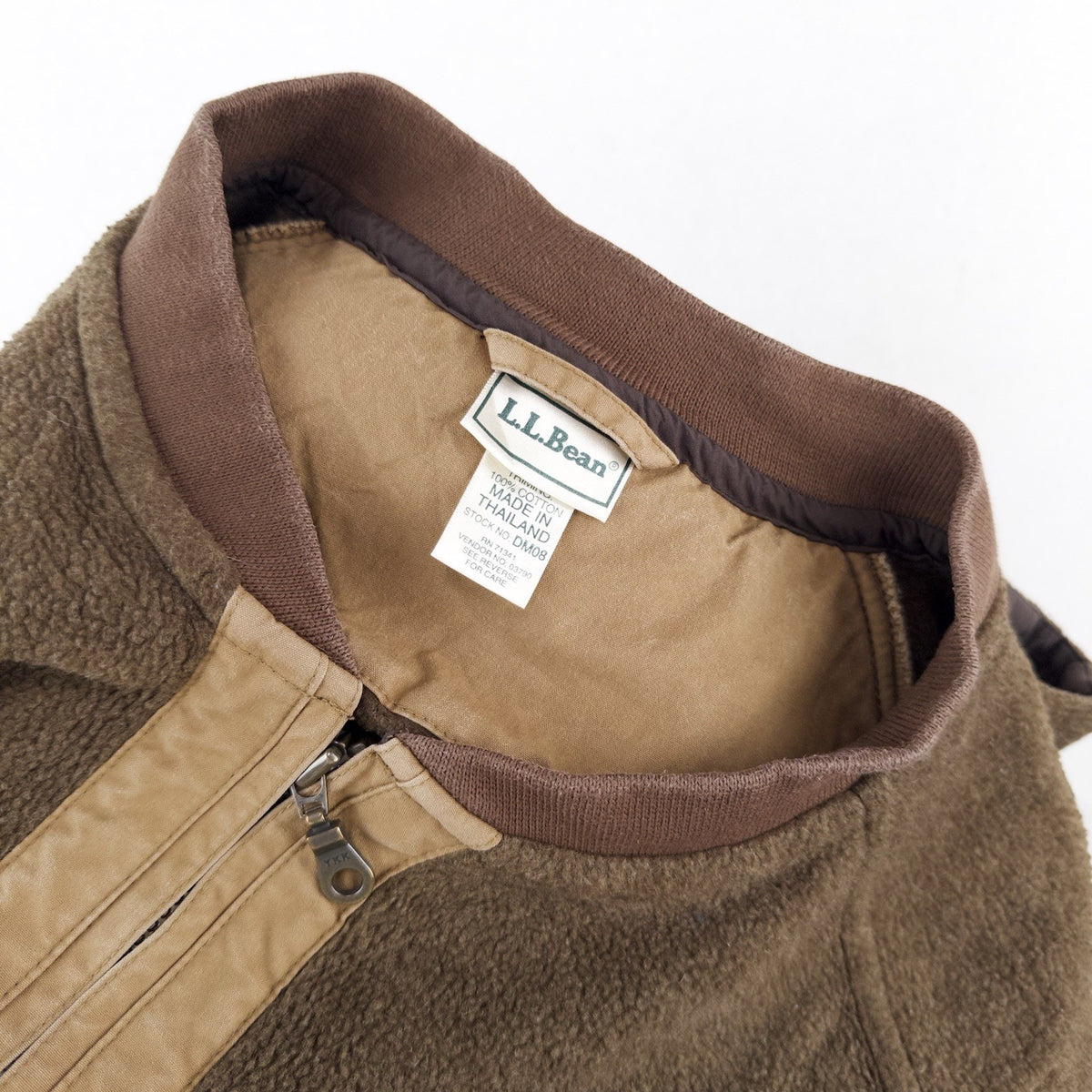 90’s Vtg LL Bean Wool Blend Vest Men’s Large Regular Brown
