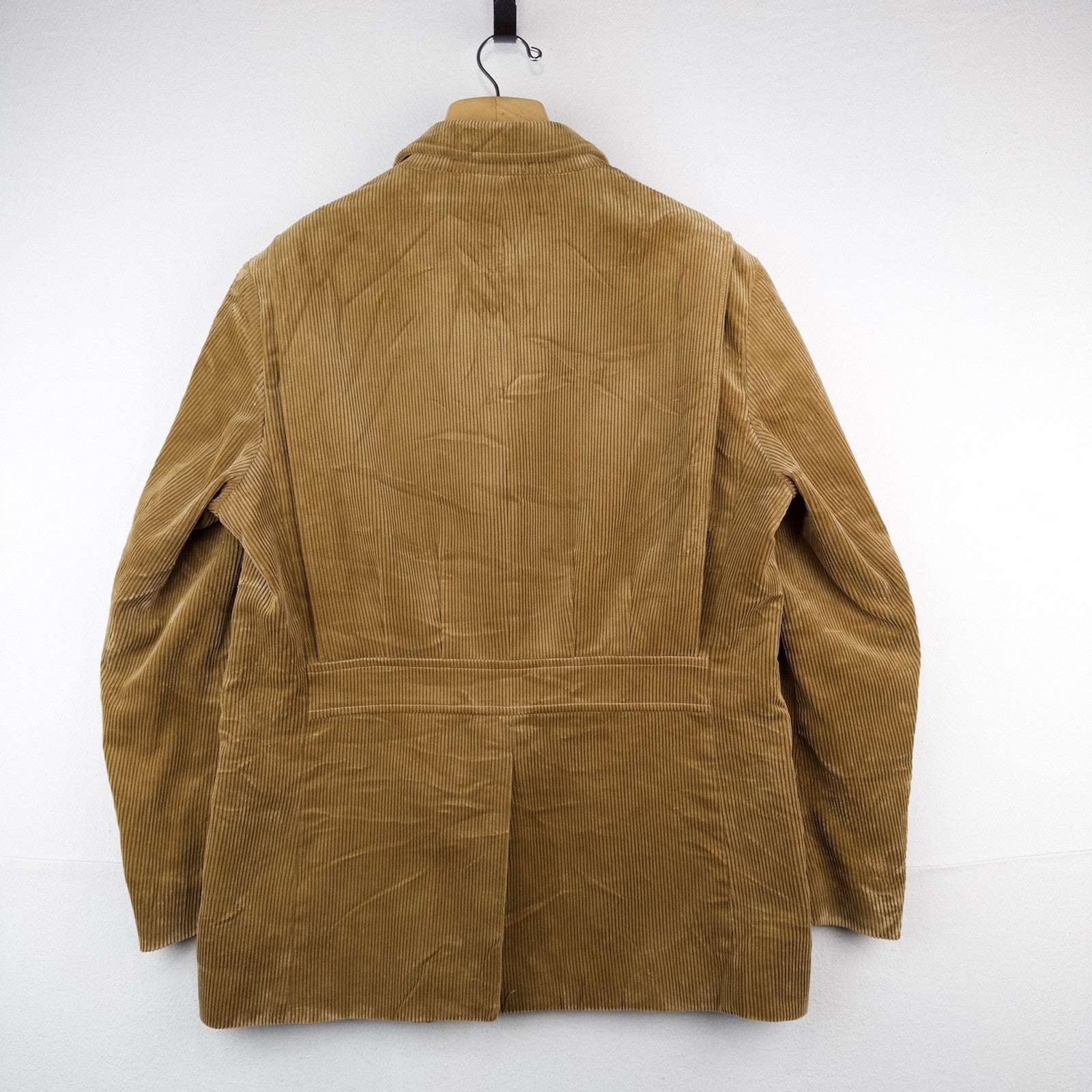 90’s Polo Ralph Lauren RL67 Corduroy Jacket Coat Blazer Tobacco Tan Men’s L (44)