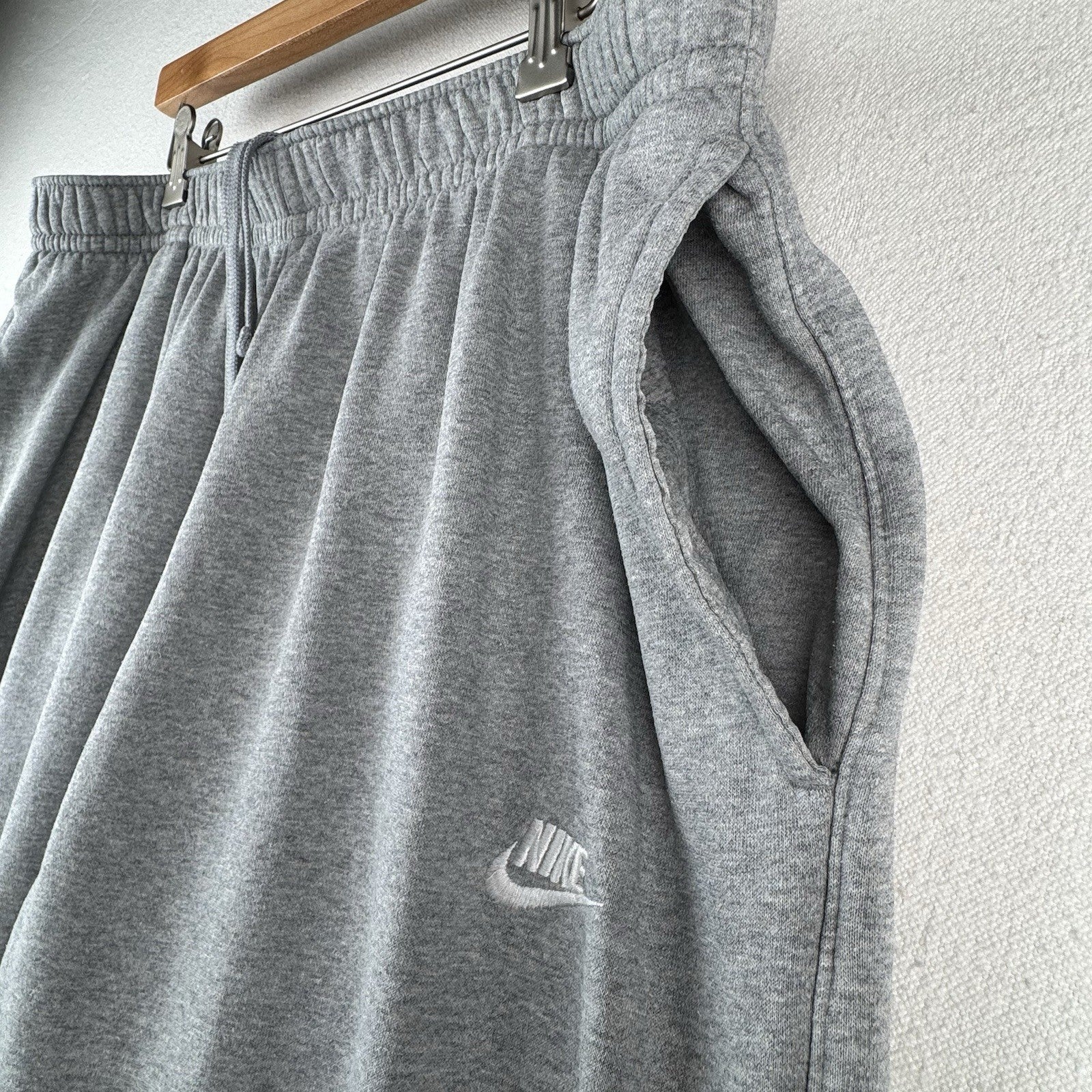 Nike Sportswear Club Fleece Pants Mens 4XL Big & Tall Gray