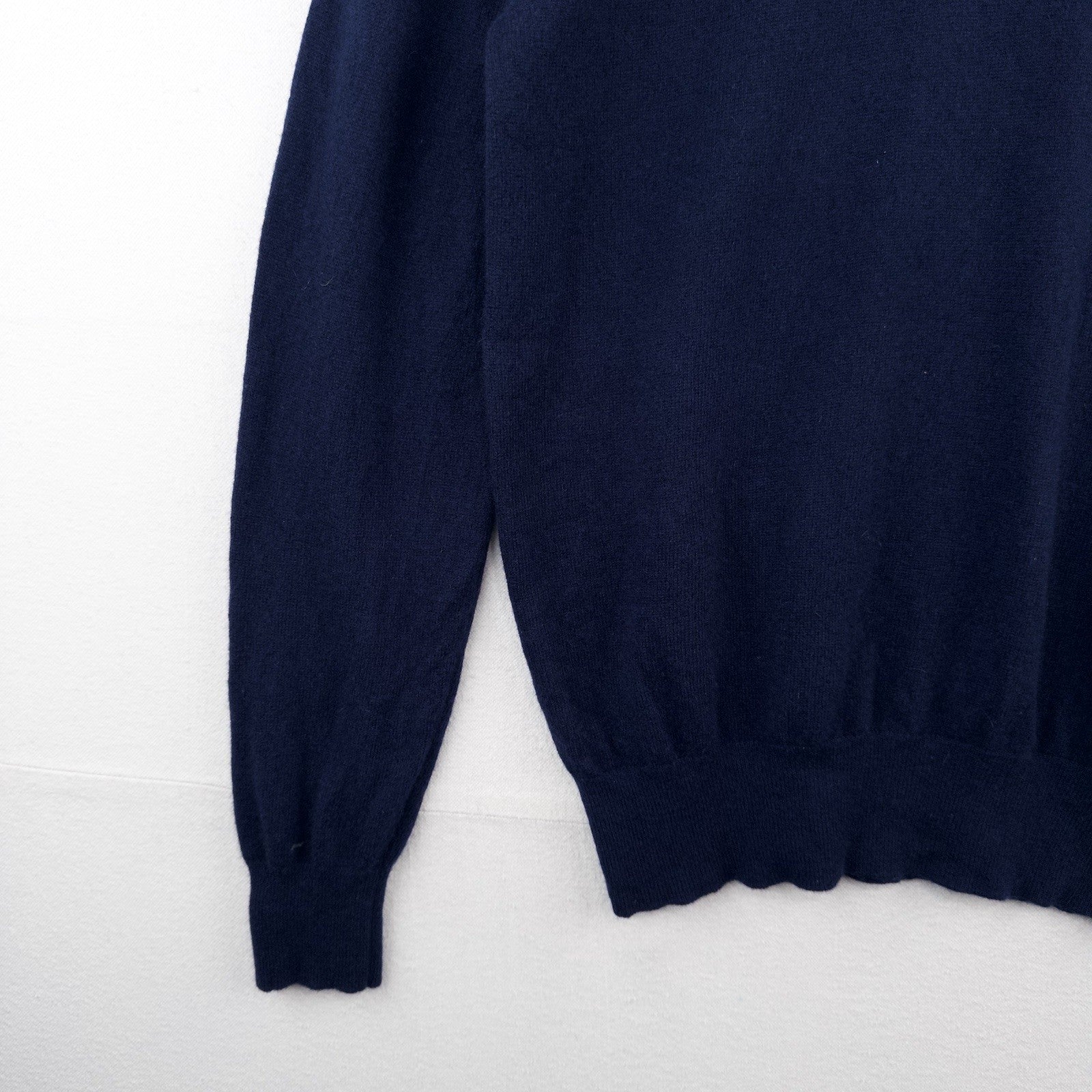 United Colors of Benetton Men’s M Blue Cashmere Turtleneck Sweater