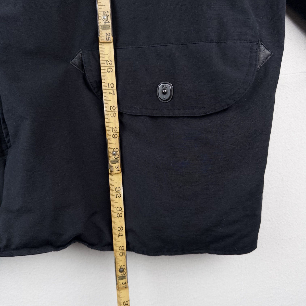 90’s Vtg Ralph Lauren Polo Jeans Co Goose Down Parka Black Hooded Men’s Large