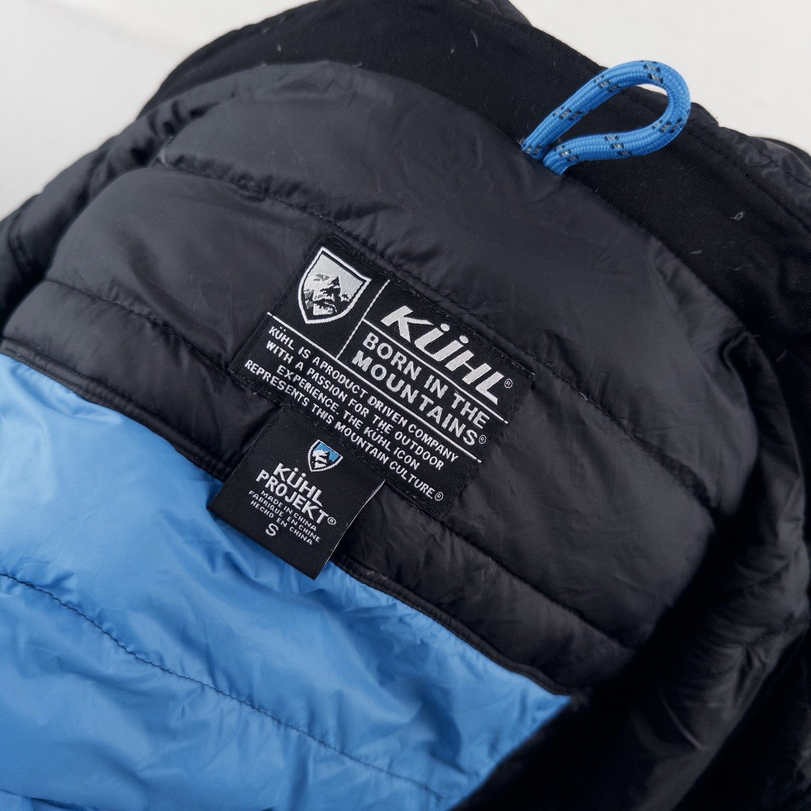 Kuhl Spyfire Parka Jacket Black Long Hooded Down Puffer Coat Women’s  Small
