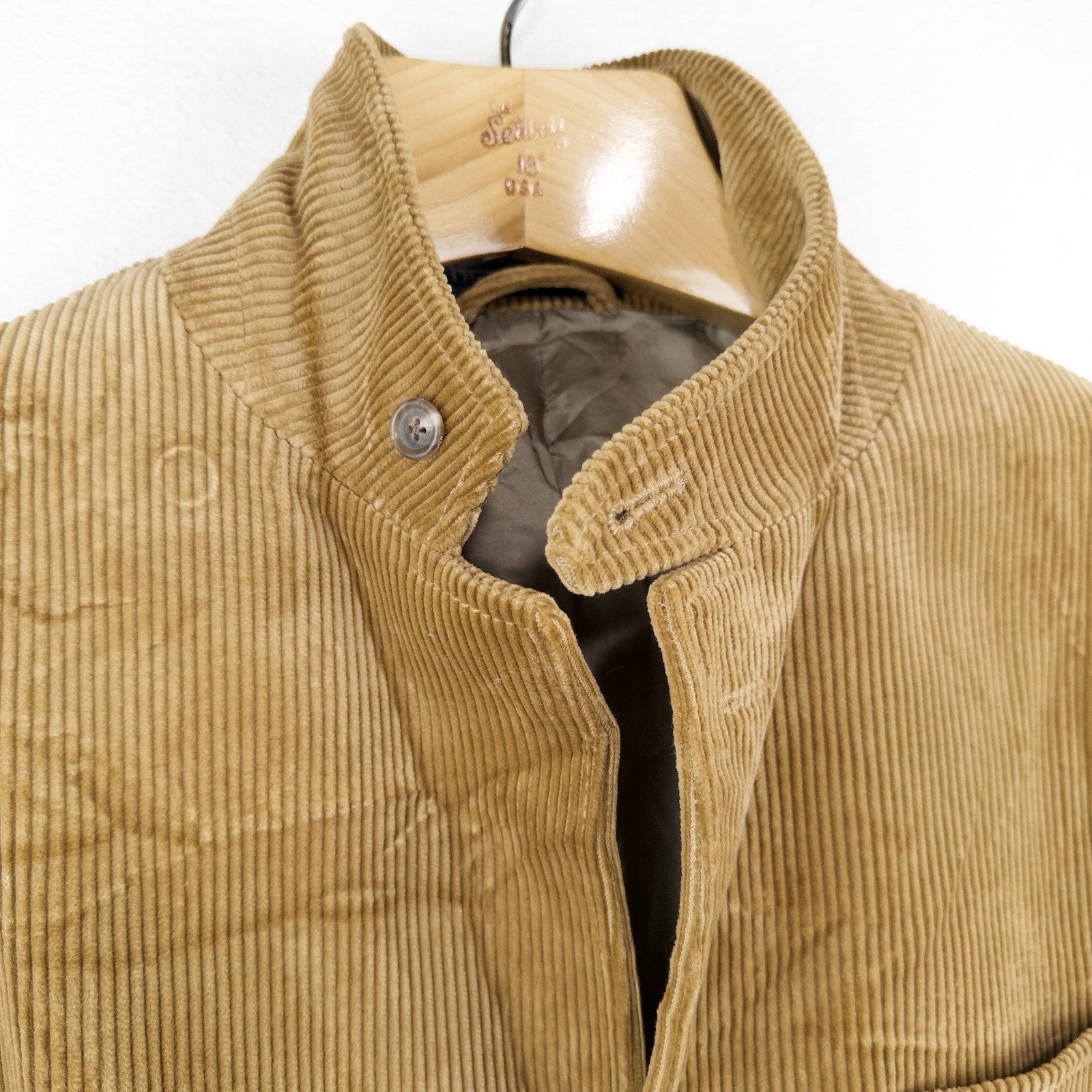90’s Polo Ralph Lauren RL67 Corduroy Jacket Coat Blazer Tobacco Tan Men’s L (44)