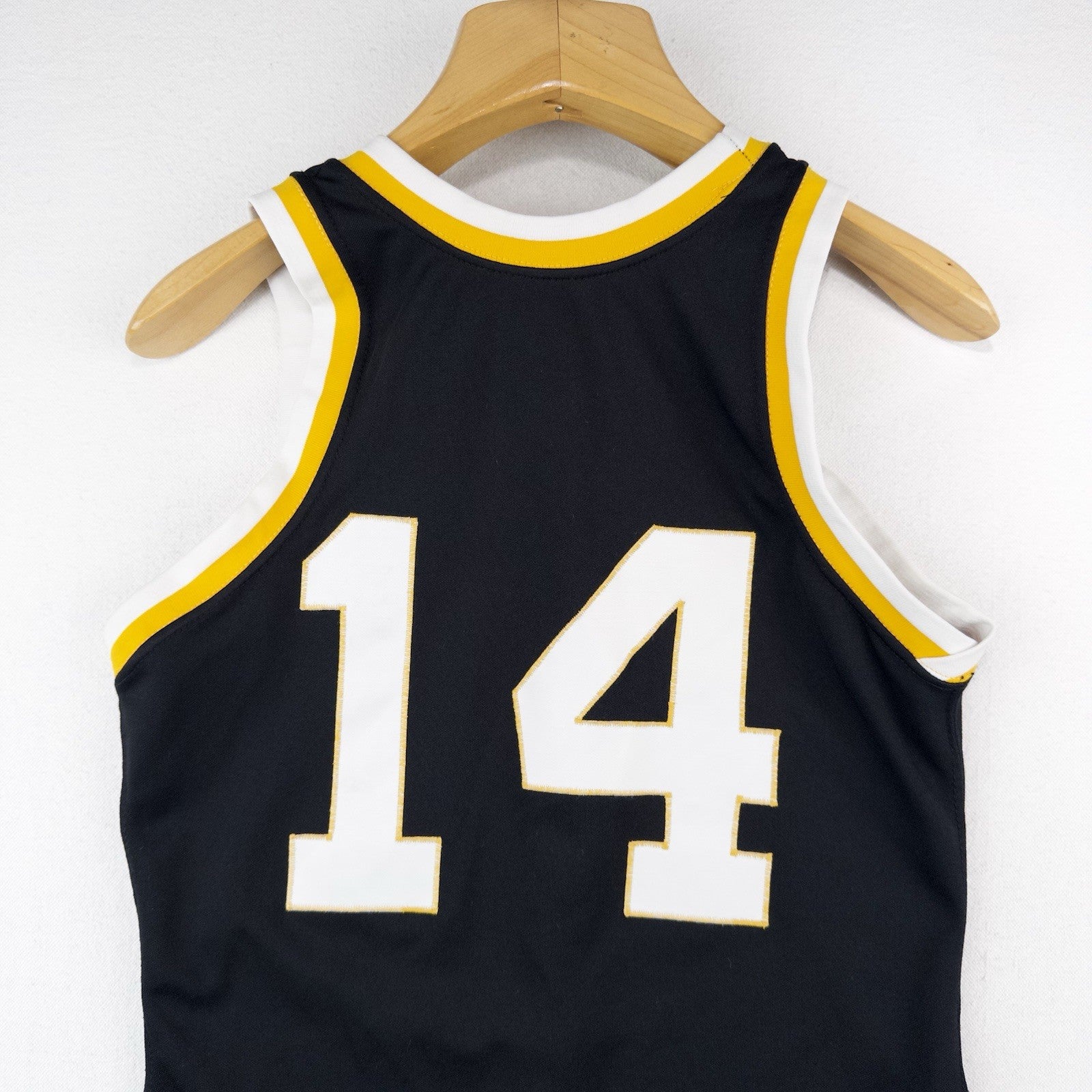60’s Vtg Wilson Made In USA Basketball Jersey Double Sided Number 14 Medium