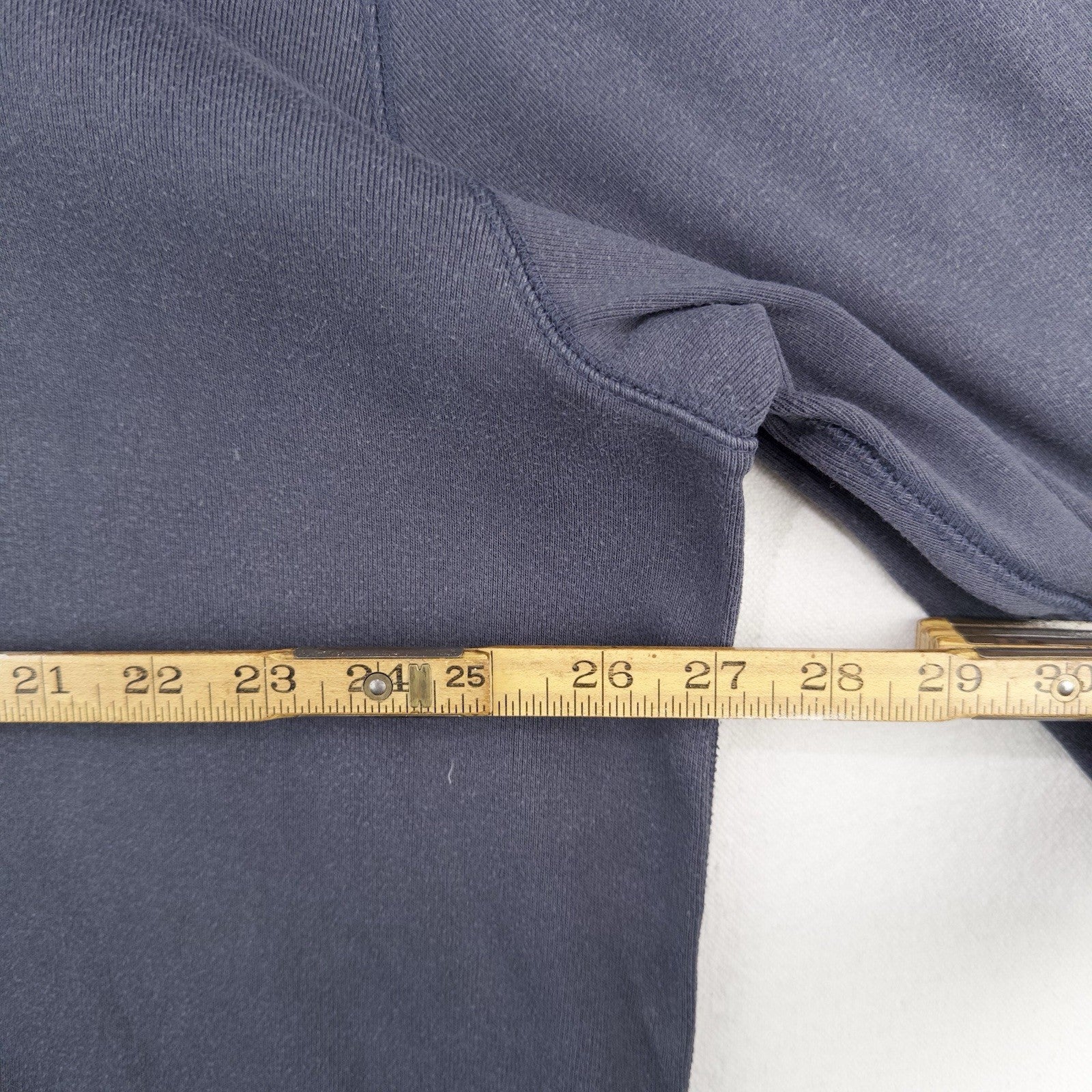 90’s Vtg Polo Ralph Lauren 2-button Henley Long Sleeve Blue Tee Shirt Mens 2XL