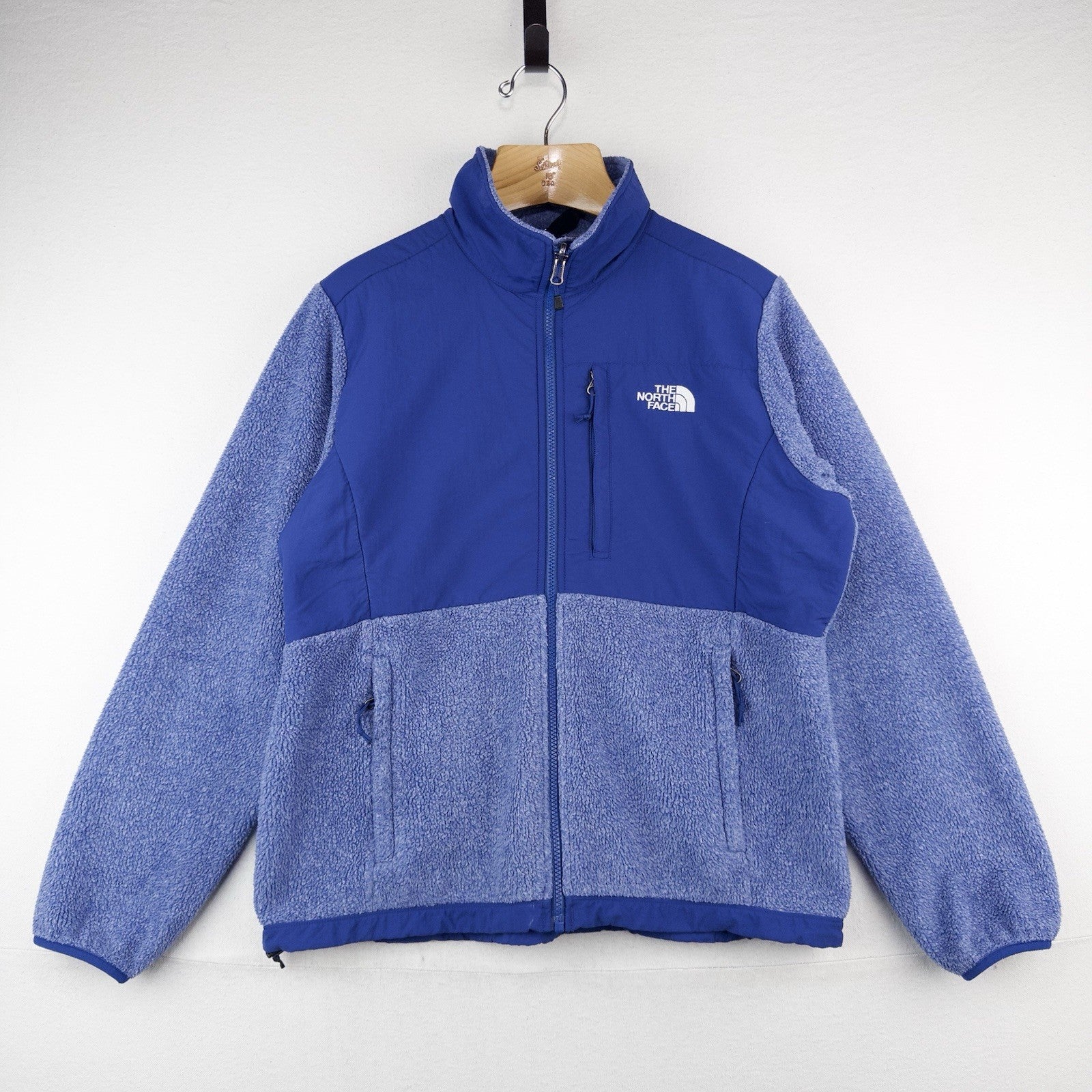 The North Face Women’s Large Denali Full Zip Blue Fleece Jacket