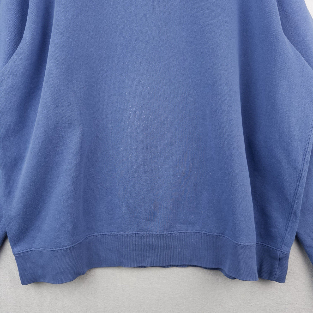90’s Vtg Polo Ralph Lauren Sweatshirt Men’s 2XL Crewneck Light Faded Blue USA