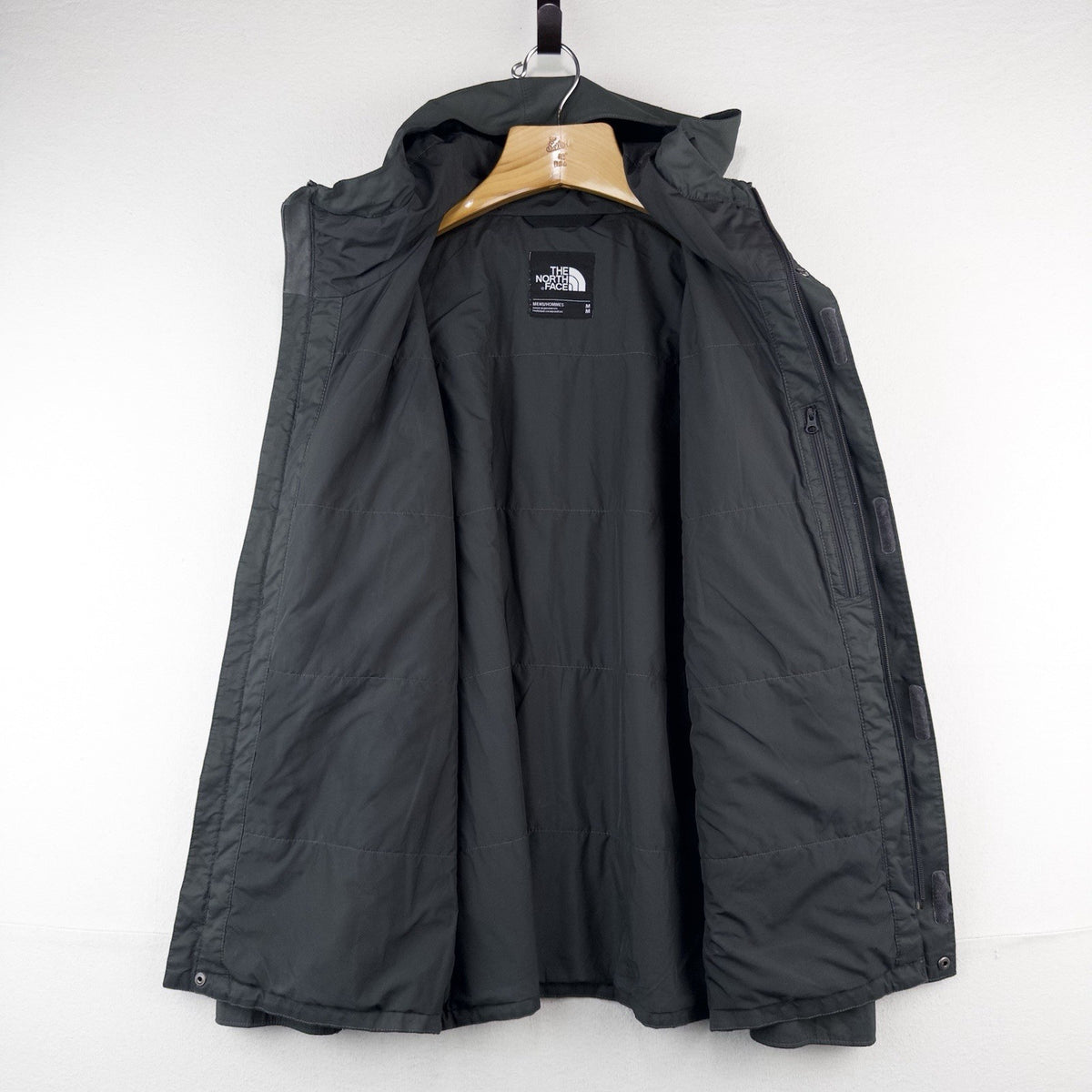 The North Face Jenison Jacket Mens M Olive Gray DryVent Insulated Full Zip