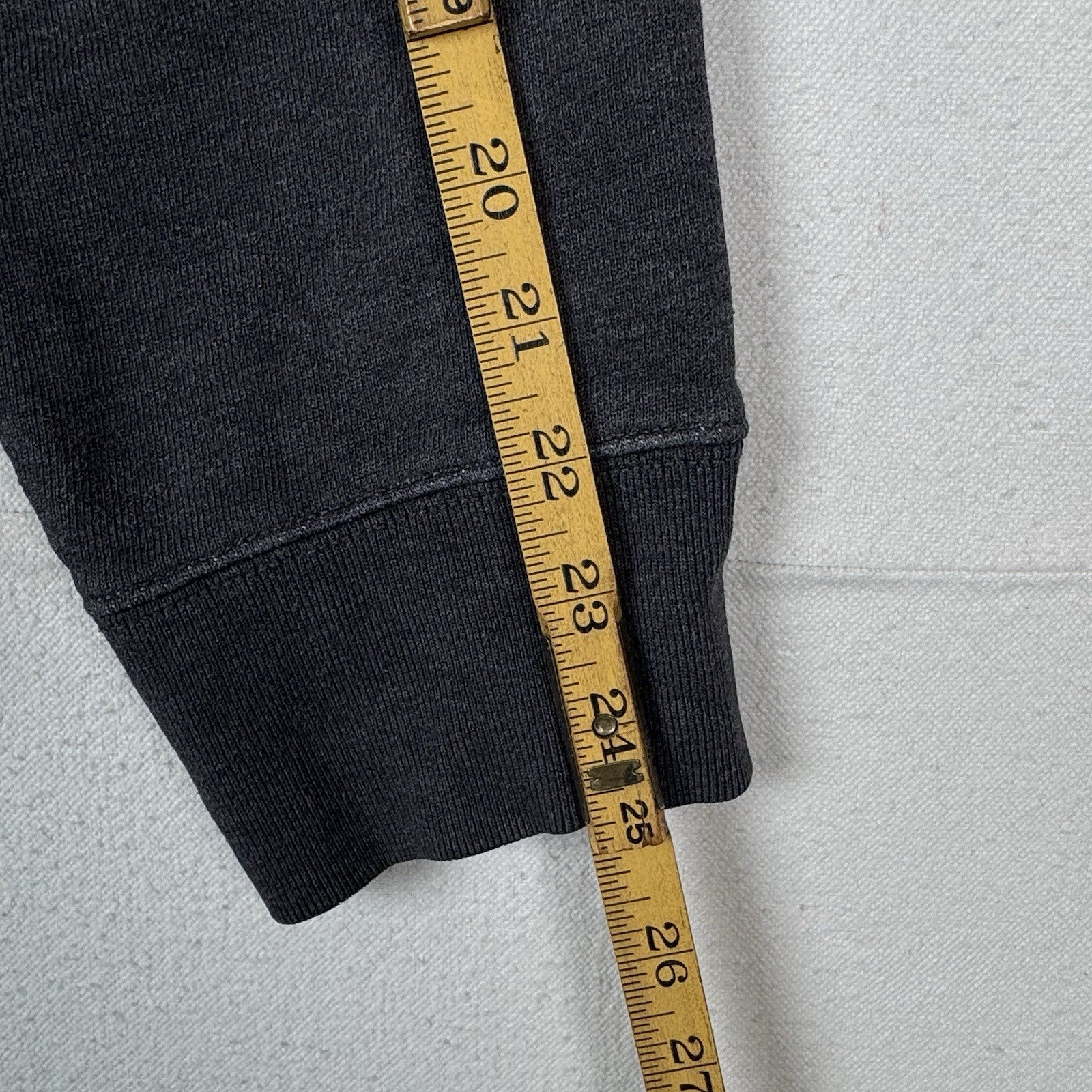 Polo Ralph Lauren Thermal Hoodie Men’s XL Full Zip Gray/Brown Sweatshirt *Read