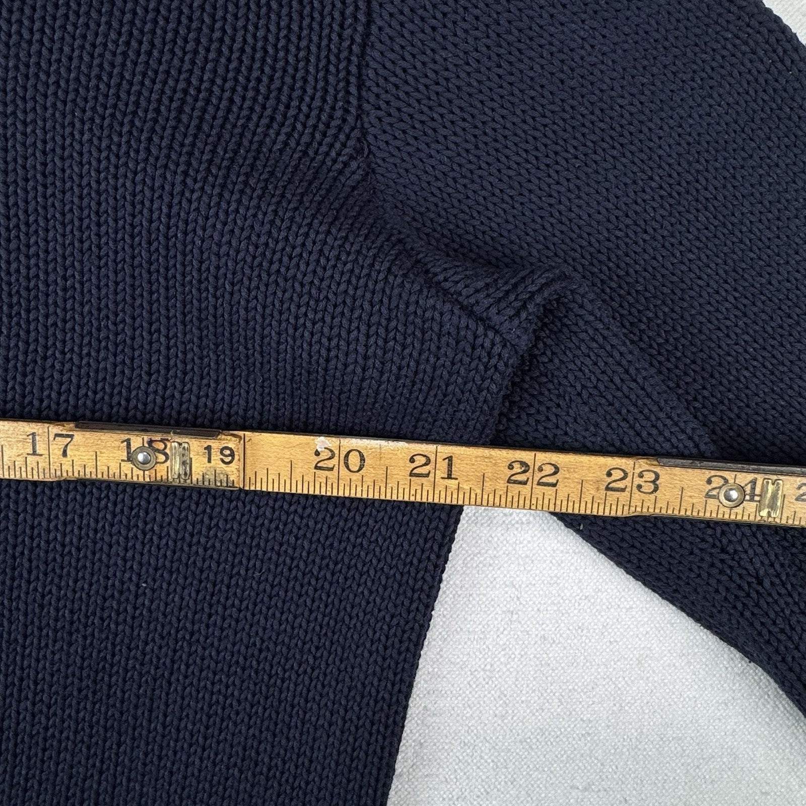 90’s Vintage Polo Sport Ralph Lauren Men’s Large Crewneck Sweater Navy Blue