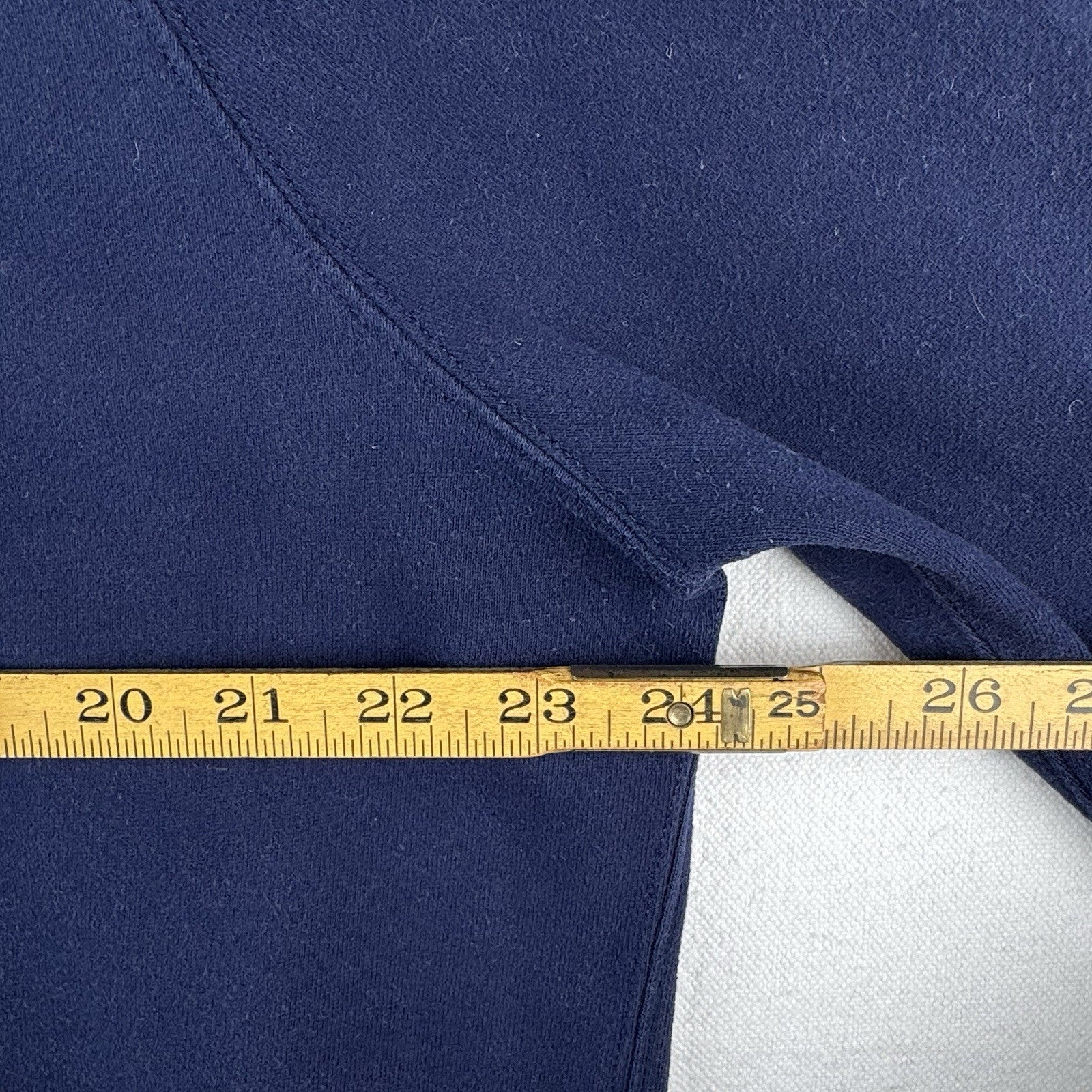 90's Vtg Polo Ralph Lauren Men's XL Fleece Varsity Jacket College Navy Gold Zip