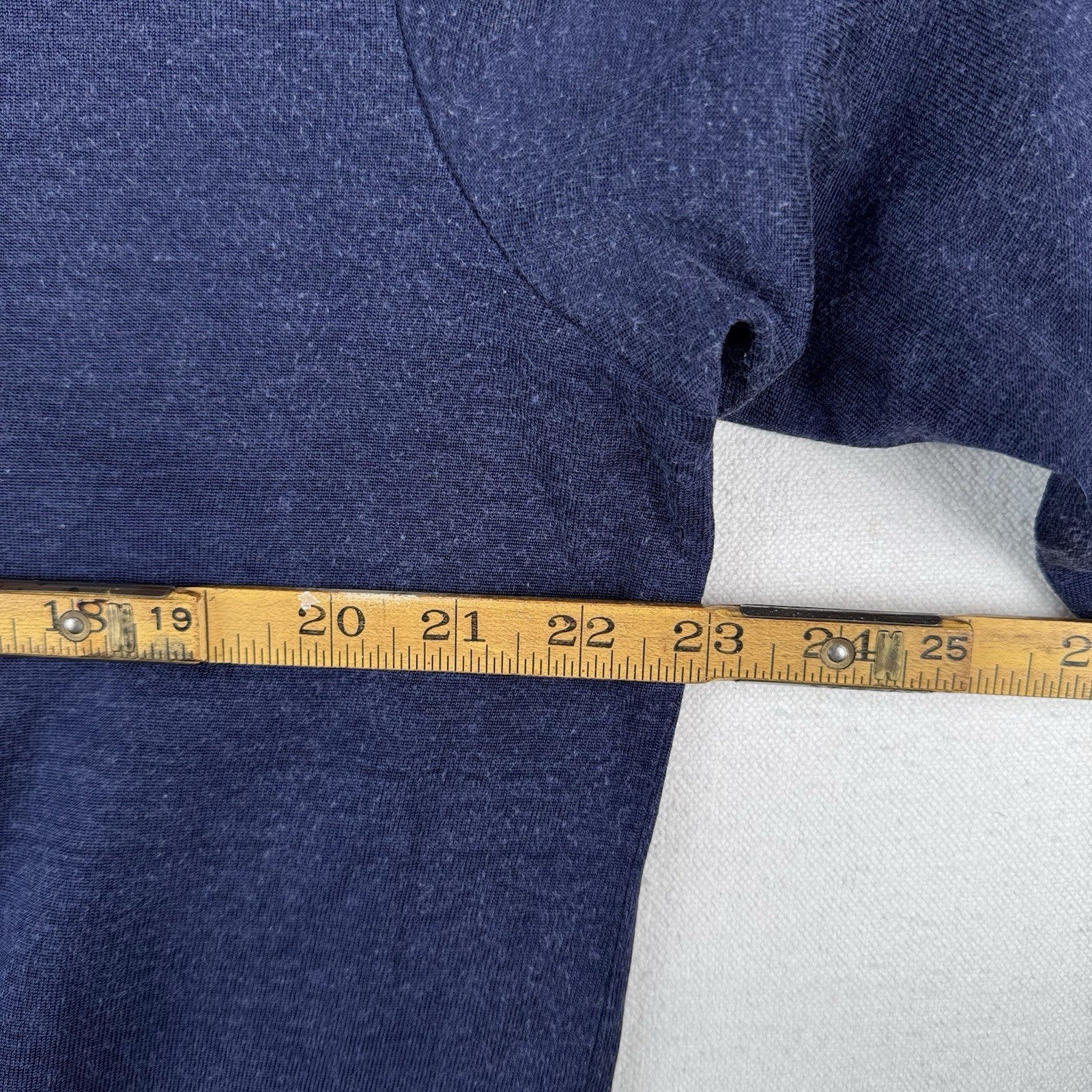 Polo Sport Ralph Lauren P Wing Worn In Ringer T-shirt Long Sleeve Navy Gold XL