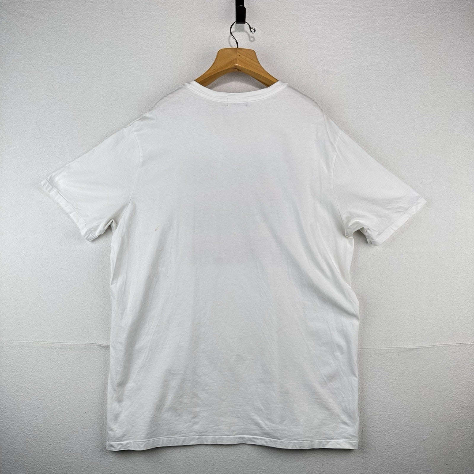 Polo Ralph Lauren Shirt Men’s 2XLT White T-shirt Stacked Multicolor Logo