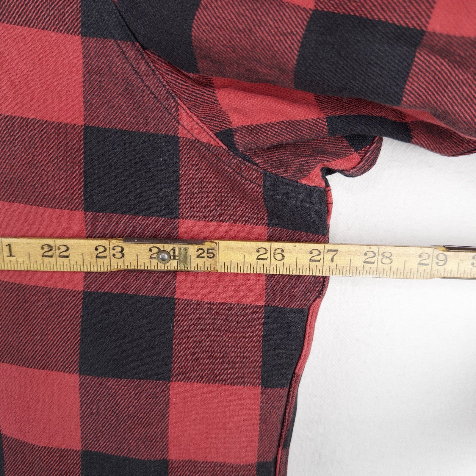 90’s Polo Ralph Lauren XL Farrell Insulated Lined Buffalo Flannel Shirt Jacket