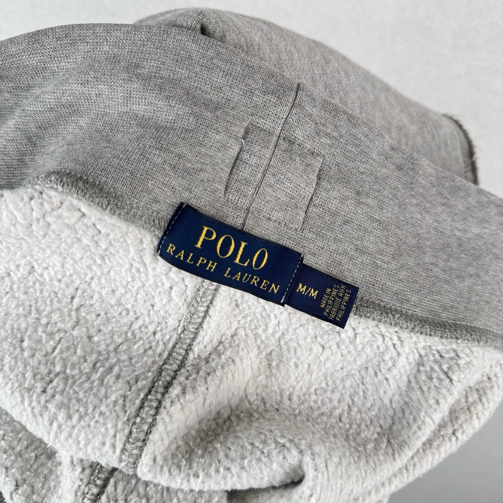 Polo Ralph Lauren Heather Grey Athletic Division 9" Fleece Sweat Shorts Men's M