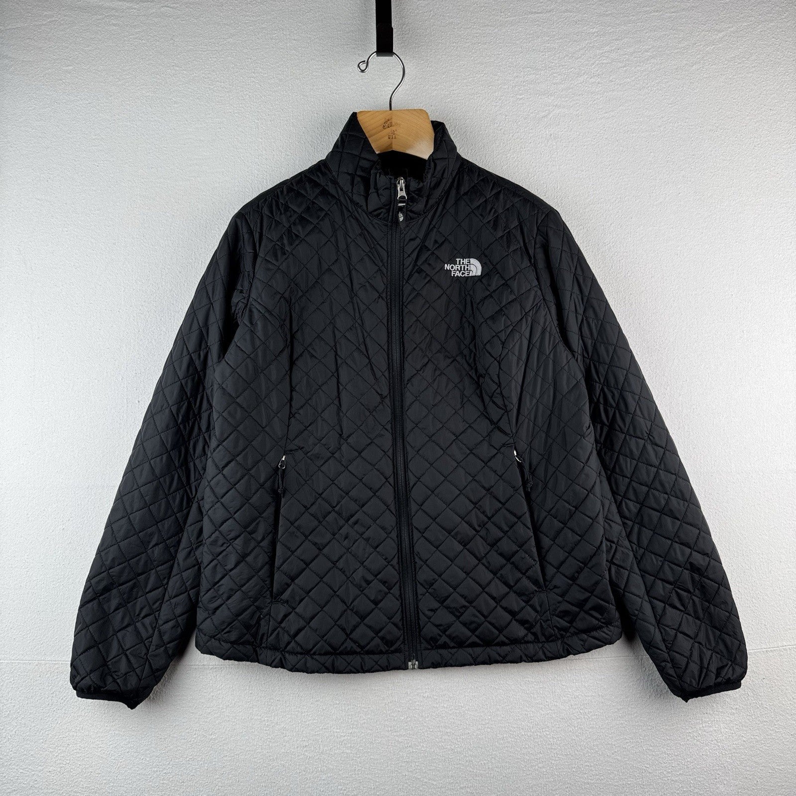 The North Face Women’s Large Black Thermoball Quilted Insulated Puffer Jacket