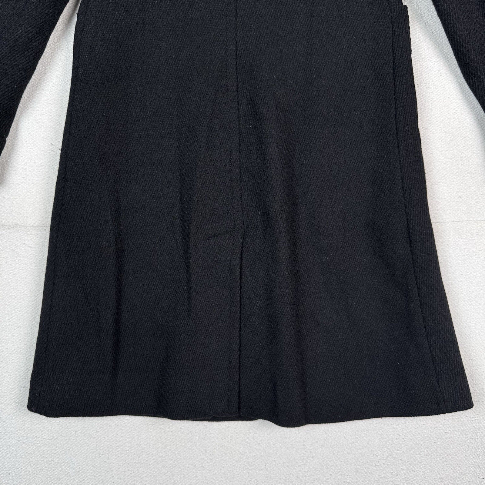 Banana Republic Women’s XS Black Wool Blazer Coat Snap Closure Tailored
