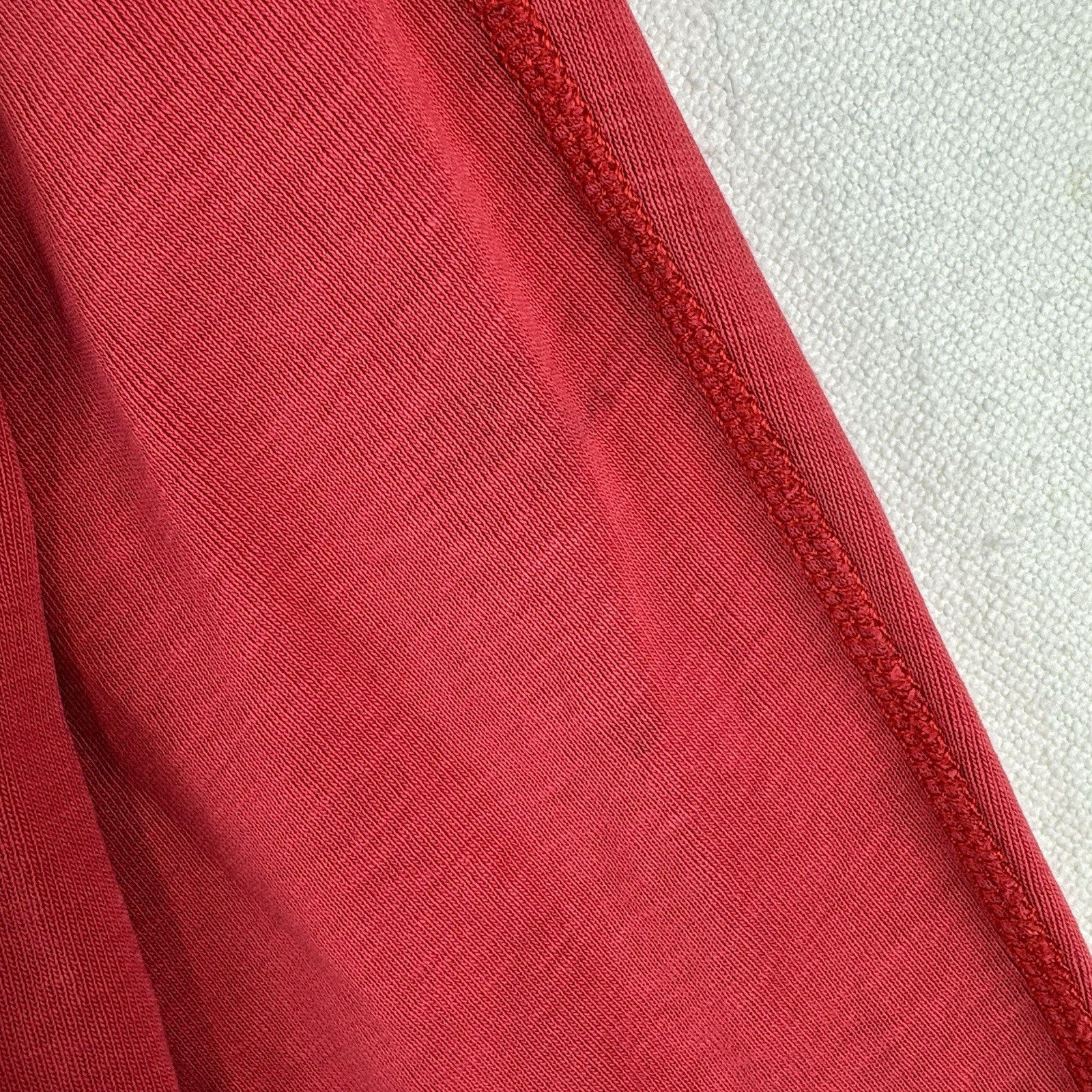 Vintage Polo Outfitters Ralph Lauren Red Cotton Henley Shirt Men’s M *Read