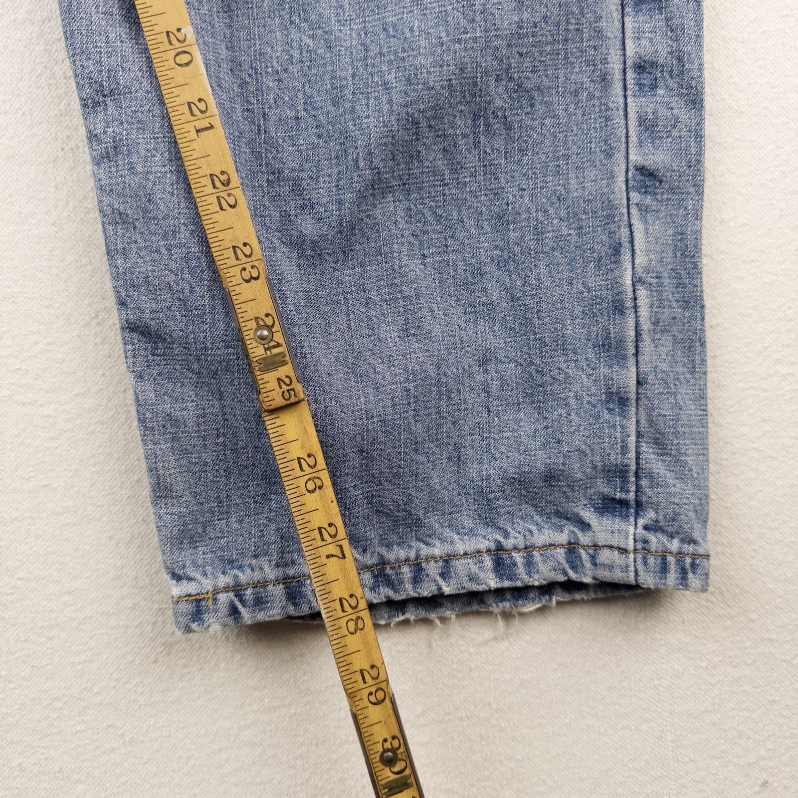90’s Vtg Ralph Lauren Polo Jeans Co Men's 38x30 Light Acid Wash