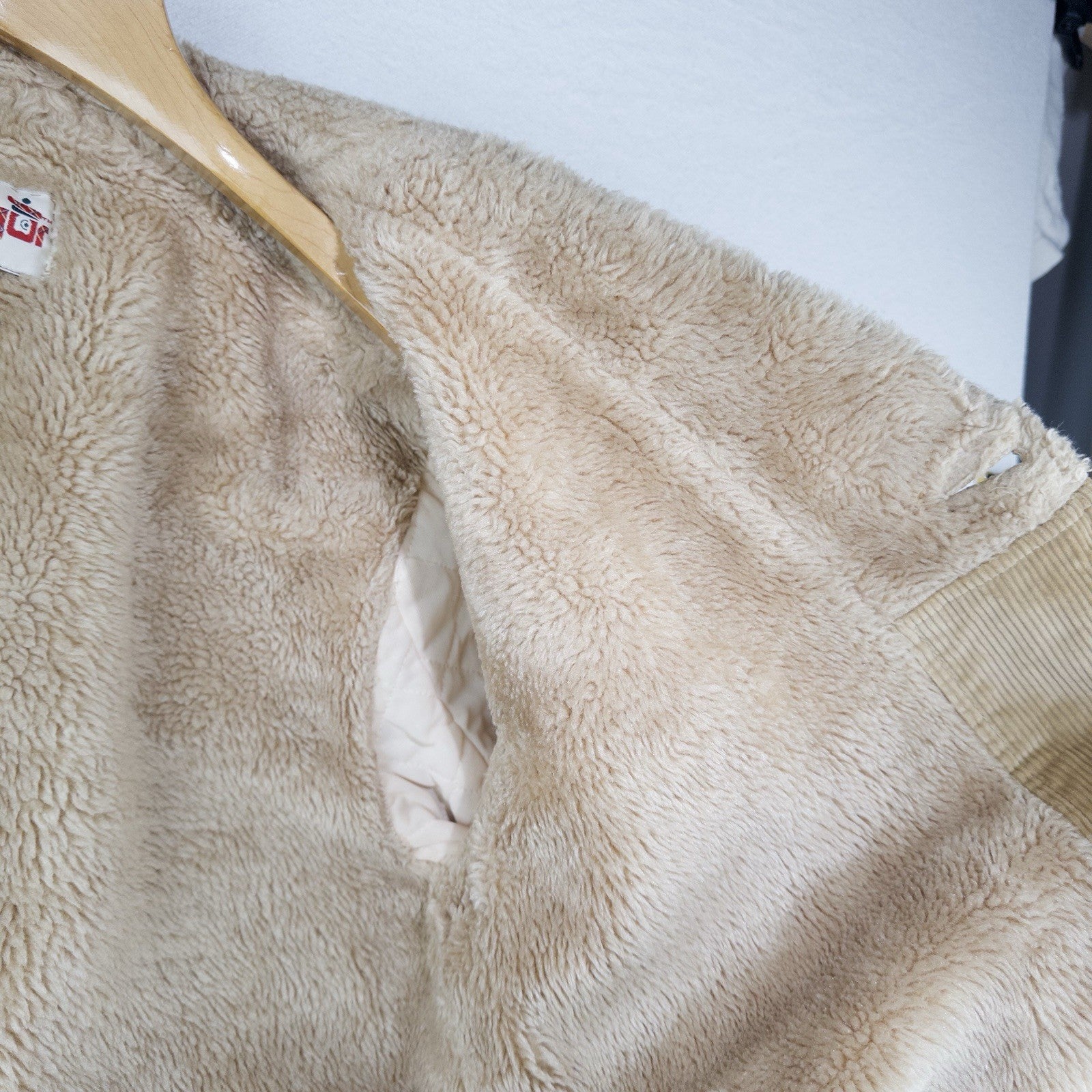 70’s Vtg Mcgregor Corduroy Sherpa Ranch Car Coat Men’s 42 Long Camel Brown