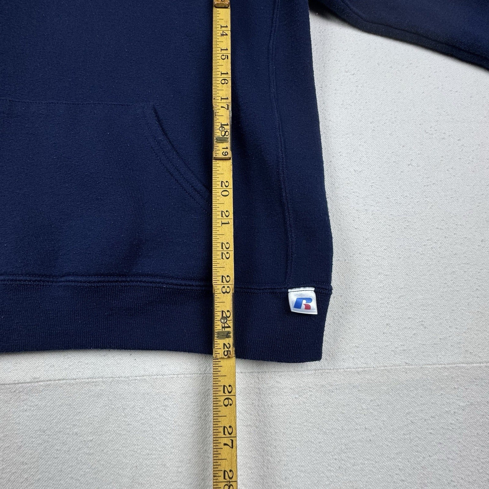 Vintage Russell Spelman College Hoodie Sweatshirt Youth XL (14-16) Blue HBCU