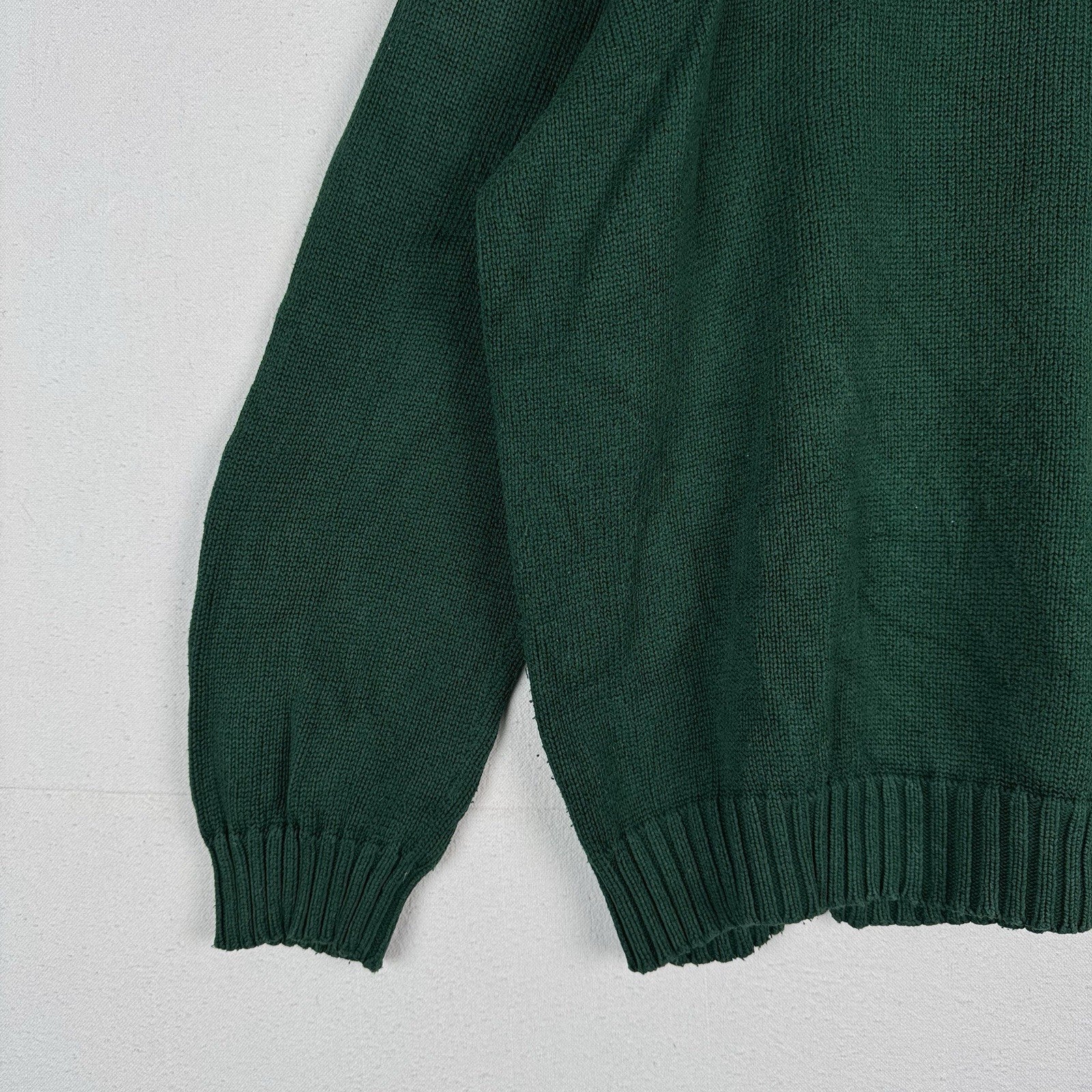90’s Vintage Polo Ralph Lauren Sweater Men’s XL Green Knit Pullover