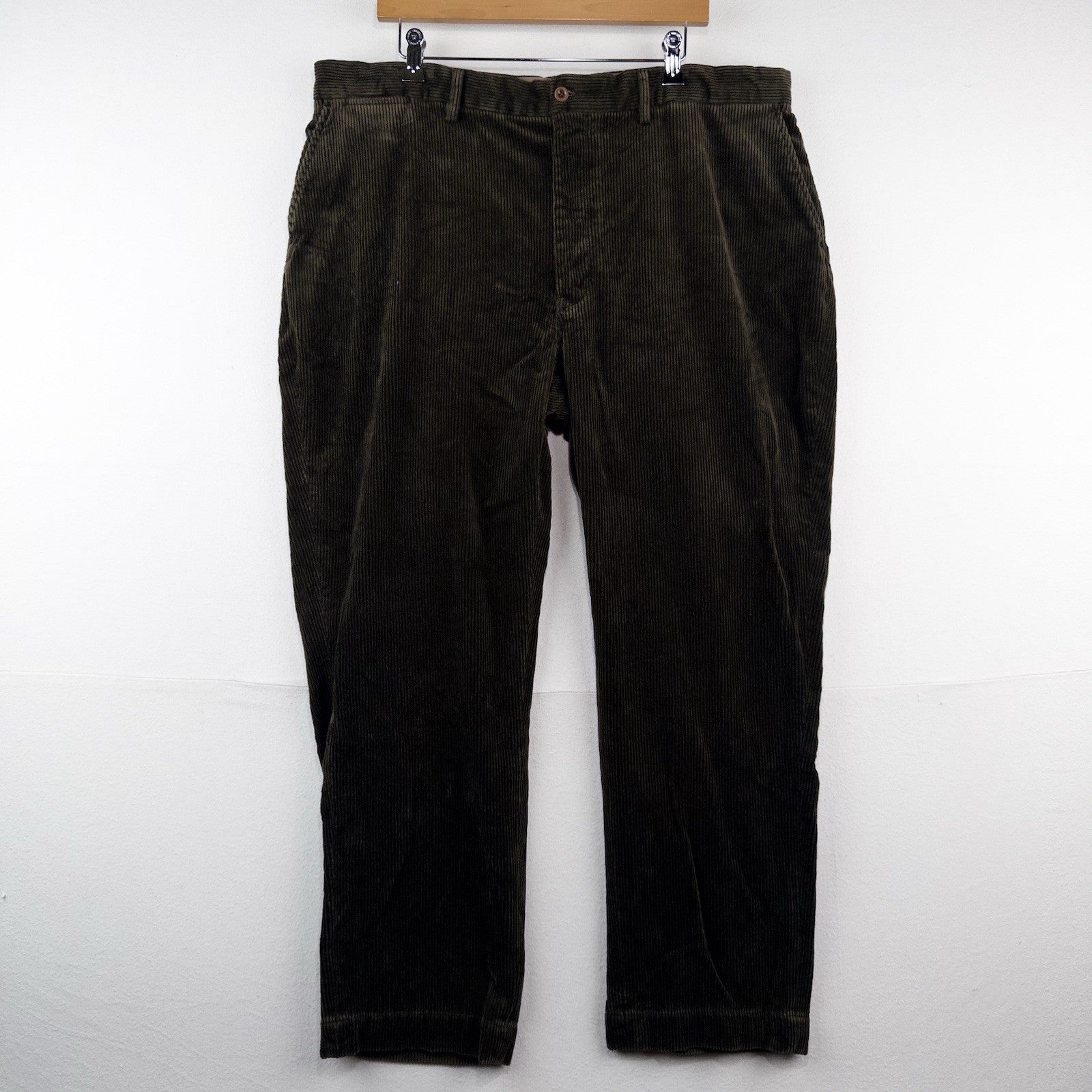 90’s Vtg Polo Ralph Lauren Corduroy Pant Mens 40x30 Brown Wide Wale