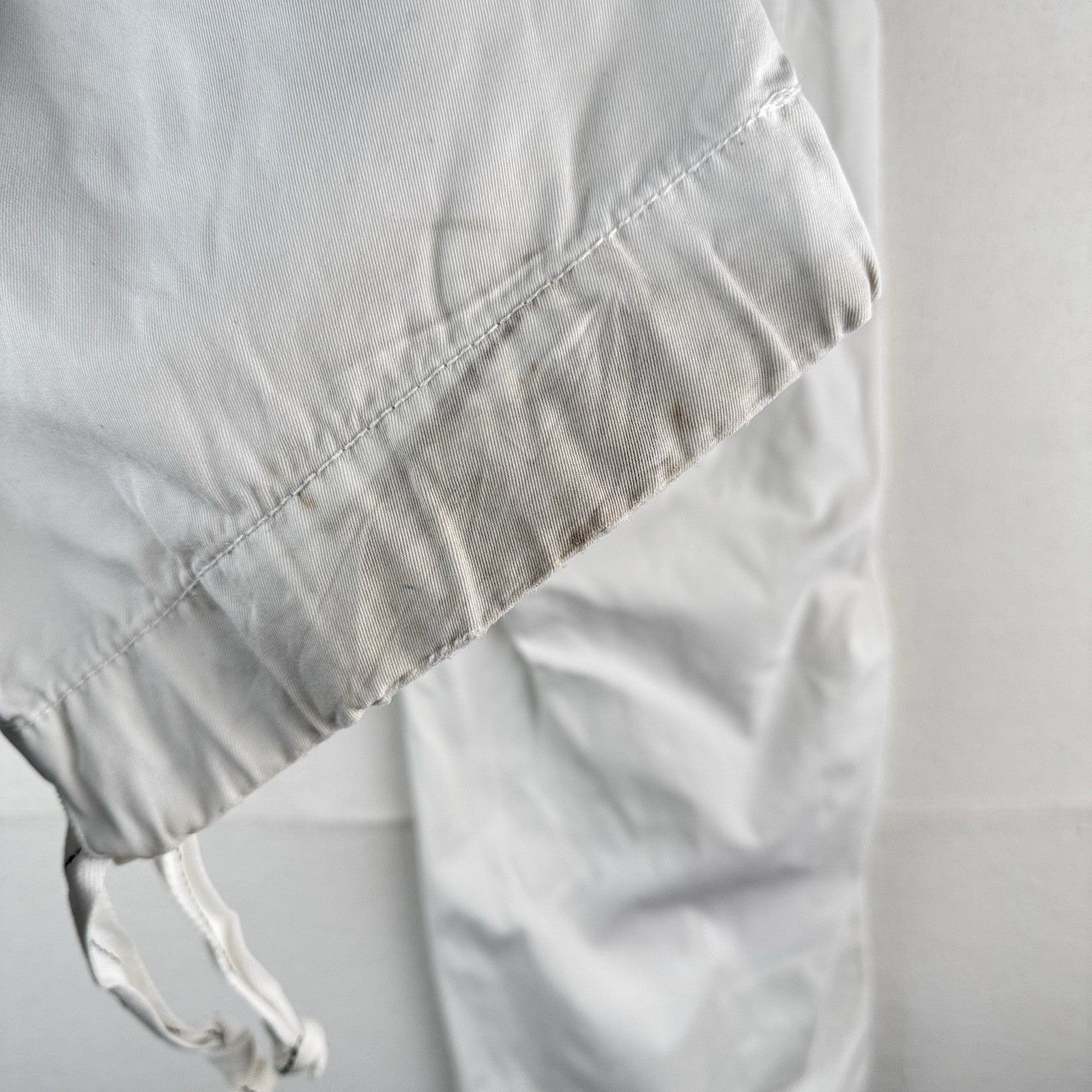 Polo Ralph Lauren Naval Pants Mens 36x32 [Fits 36x30] White Adjustable Ankle