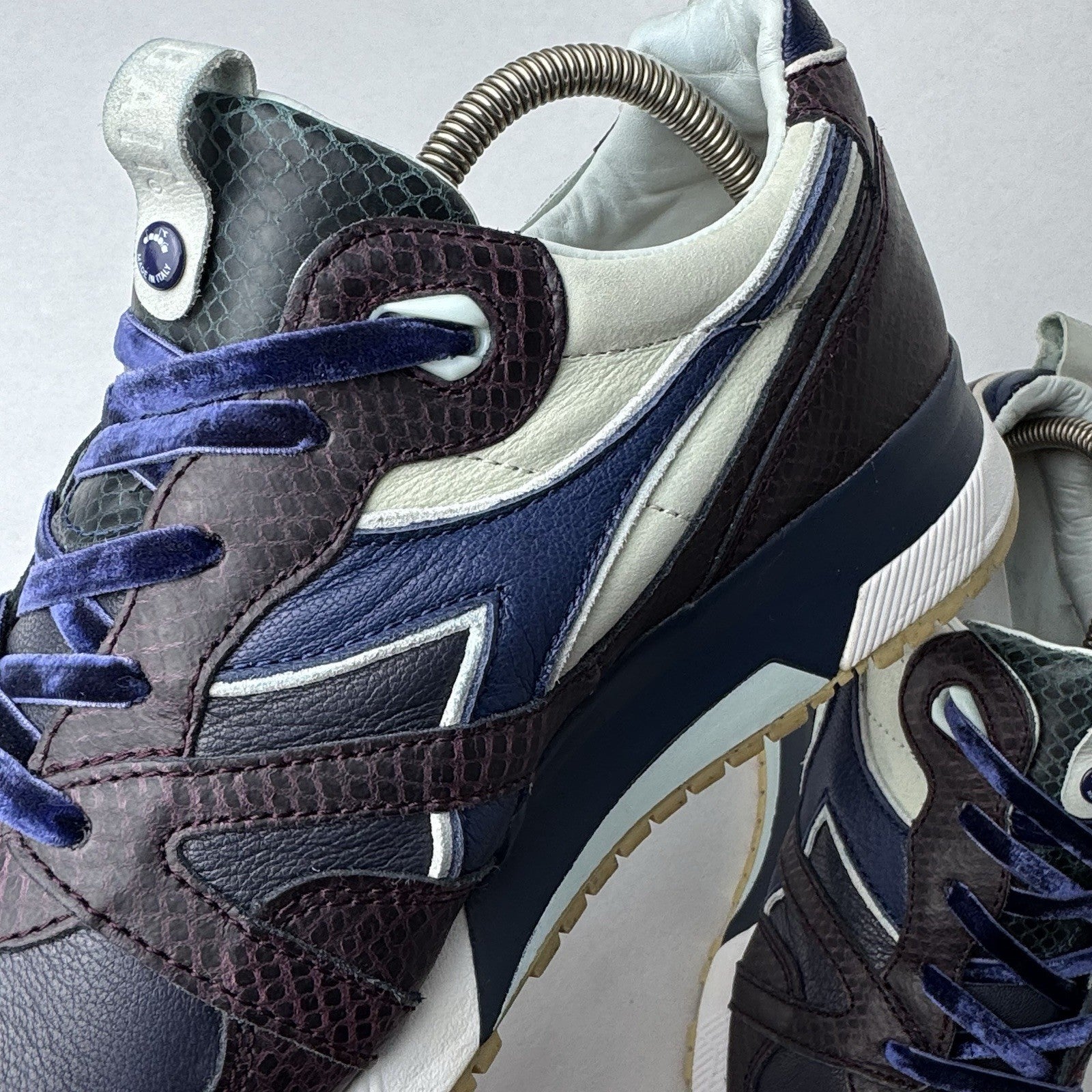 Diadora x BAIT N9000 Notti Veneziane Summer Night Leather Snakeskin Men’s US 9.5