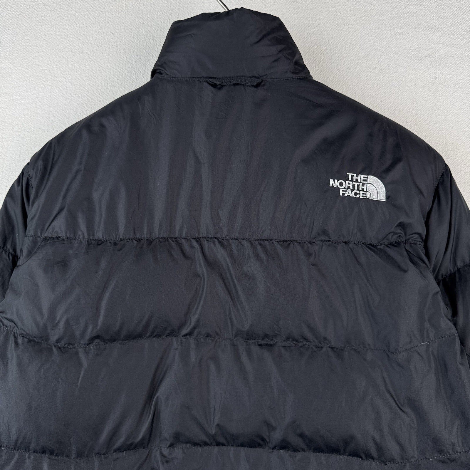 The North Face 550 Goose Down Puffer Jacket Youth  XL  Black Gray