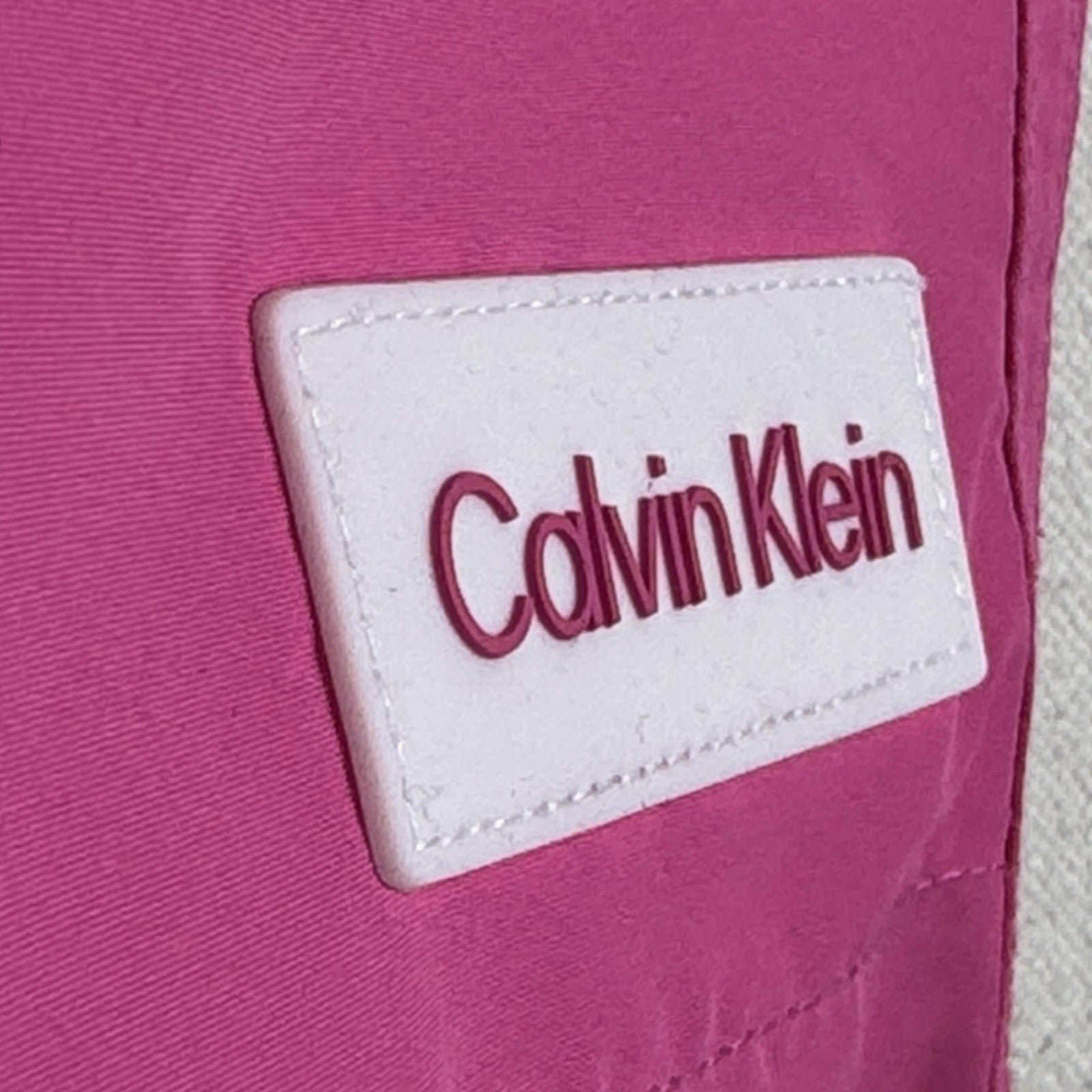 Calvin Klein Swimwear Men's Size Small Solid Pink Built-In Briefs Shorts