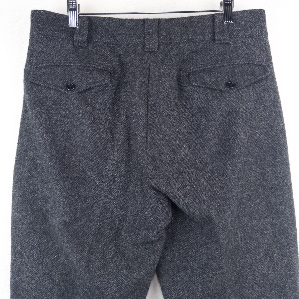 60’s Vtg Woolrich Malone Field Pants 32x32 Wool Heather Gray Nylon Cuff USA