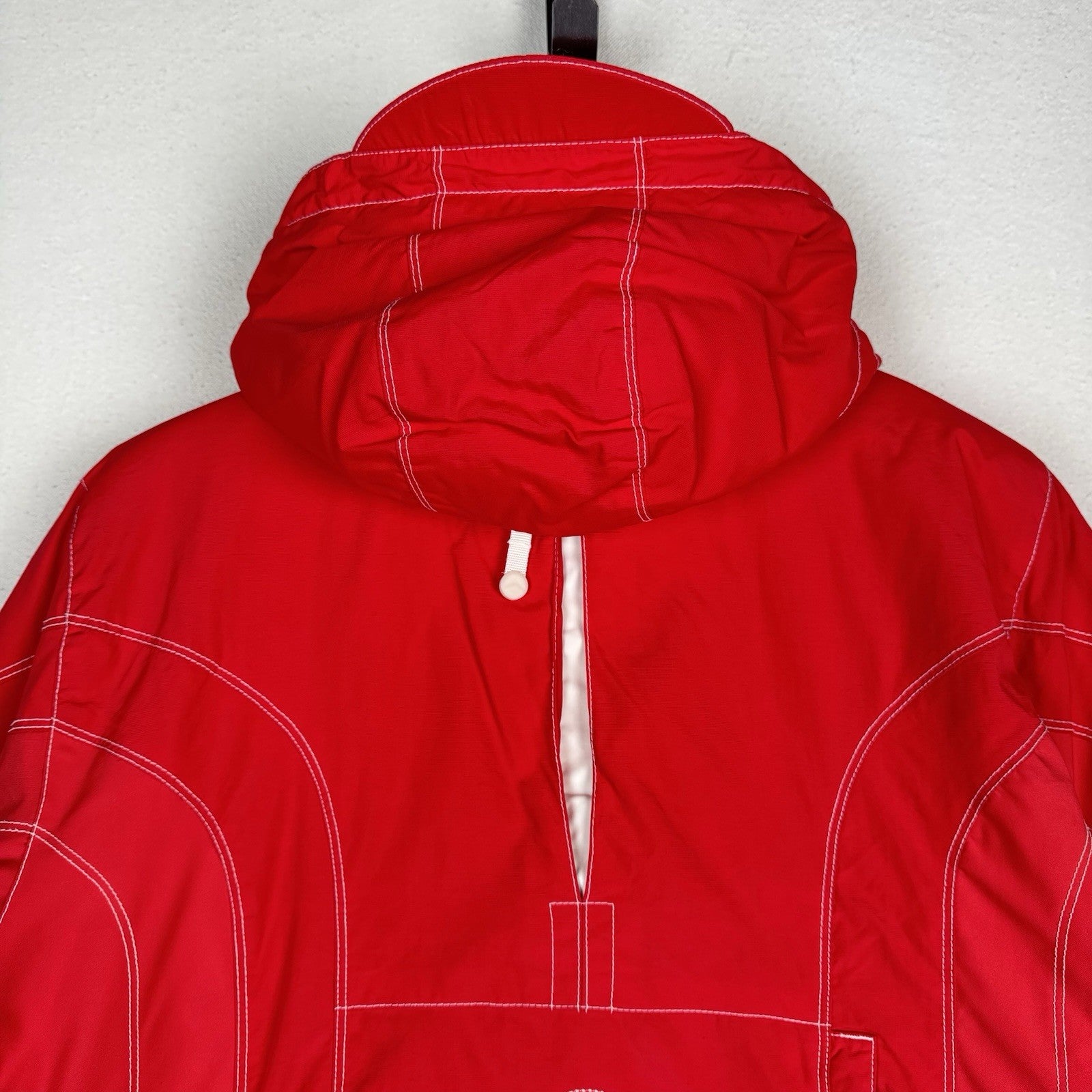 Vintage American Eagle Outfitters Performance Zip Hood Ski Jacket Adult XL Red