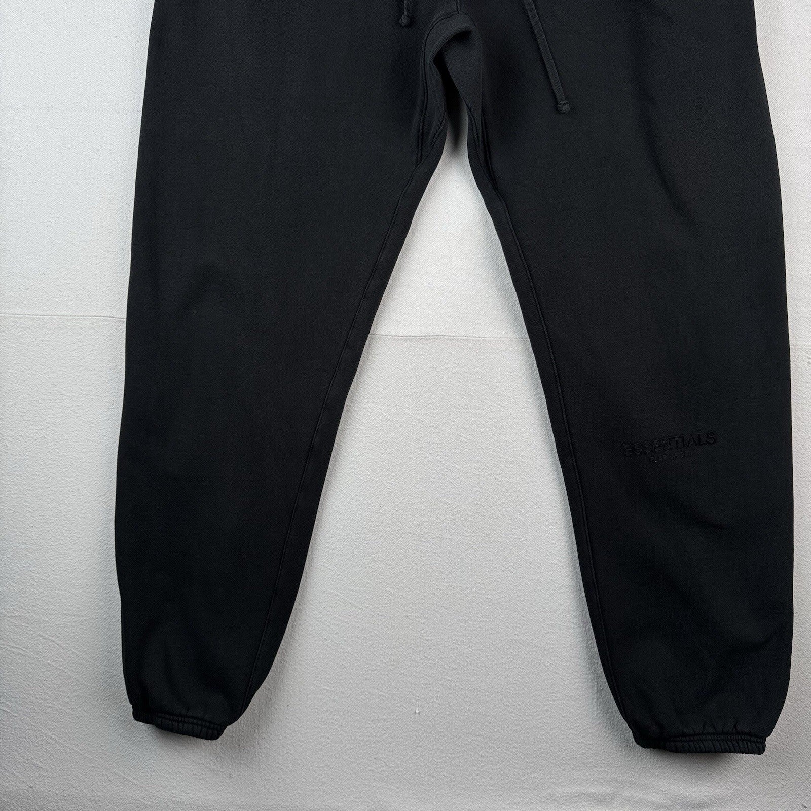Essentials Fear of God Sweatsuit Mens Black Tracksuit Hoodie XL / Sweatpants 2XL