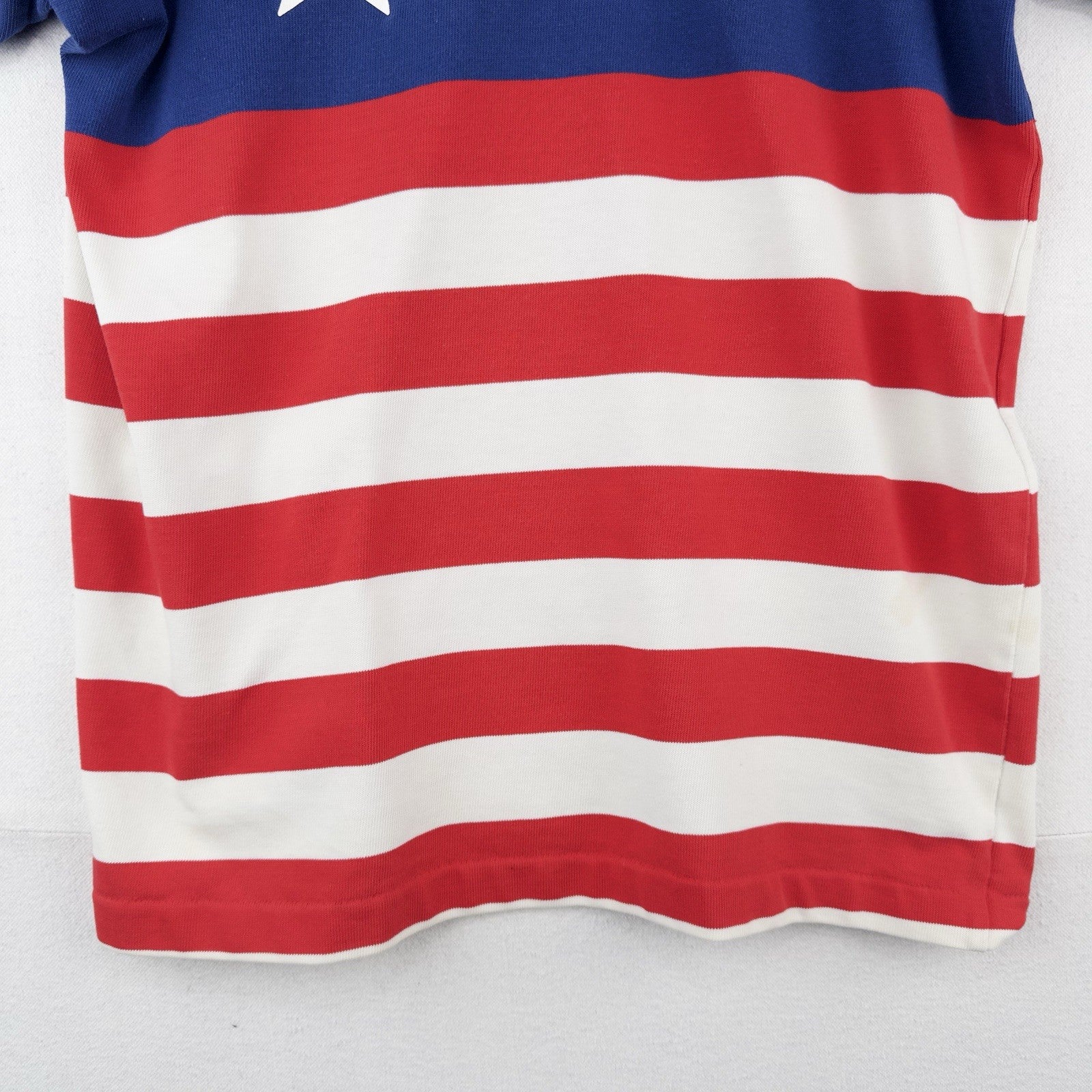 1993 Vtg Canterbury USA Rugby Flag Short Sleeve Polo League Jersey Mens XL (46)