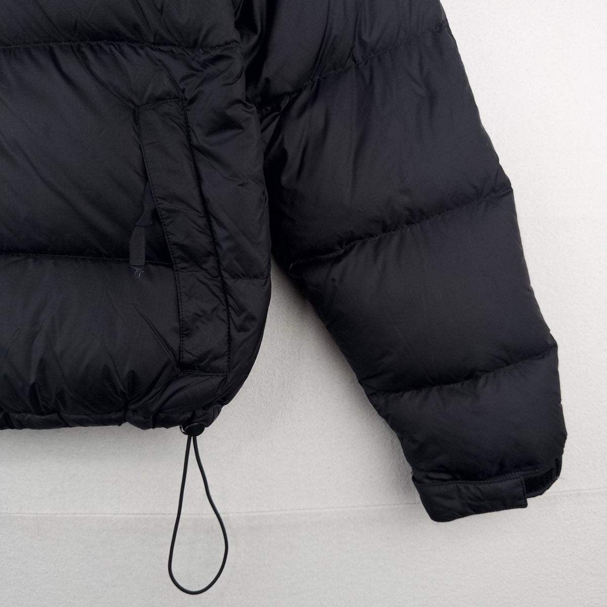 The North Face 1996 Retro Nuptse 700 Down Puffer Jacket Black/Black Mens Small