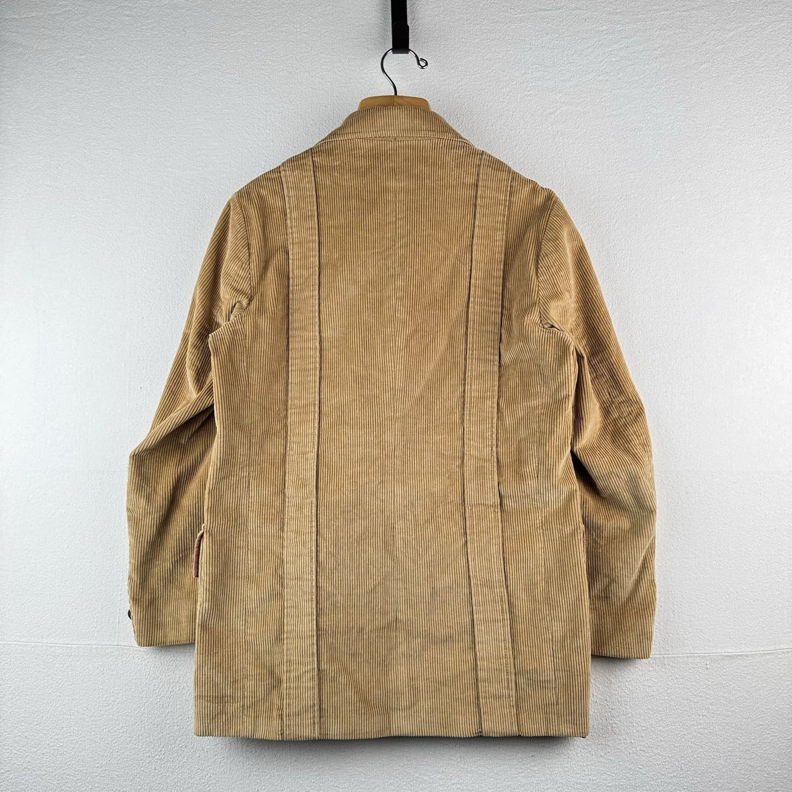 60s/70s Vtg L.L. Bean Camel Corduroy Norfolk Field Jacket Men’s 40 (Fit 38”) USA