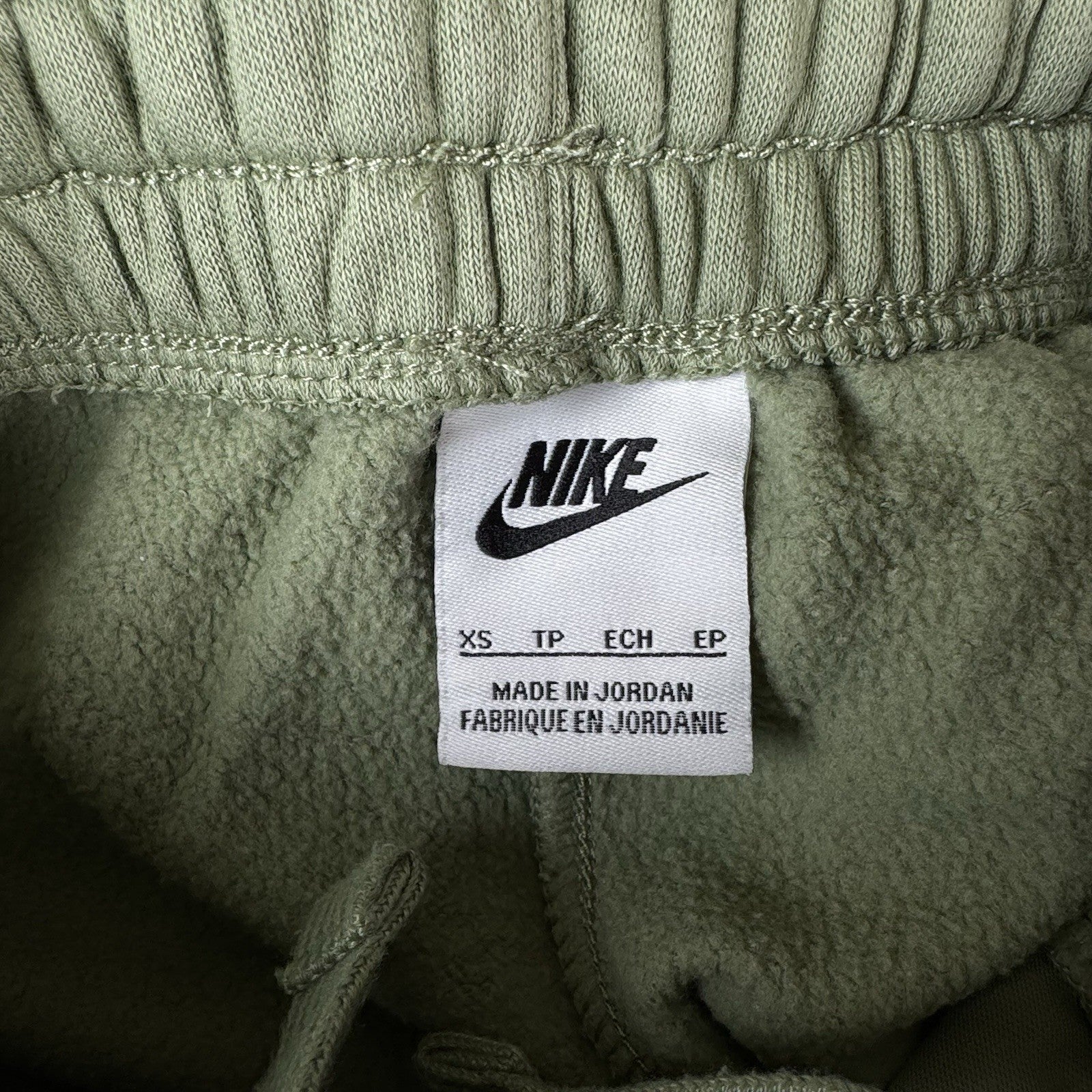 (2) Nike Sportswear Club Little Kid Joggers Sweatpants Green Blue Ribbed Cuff XS